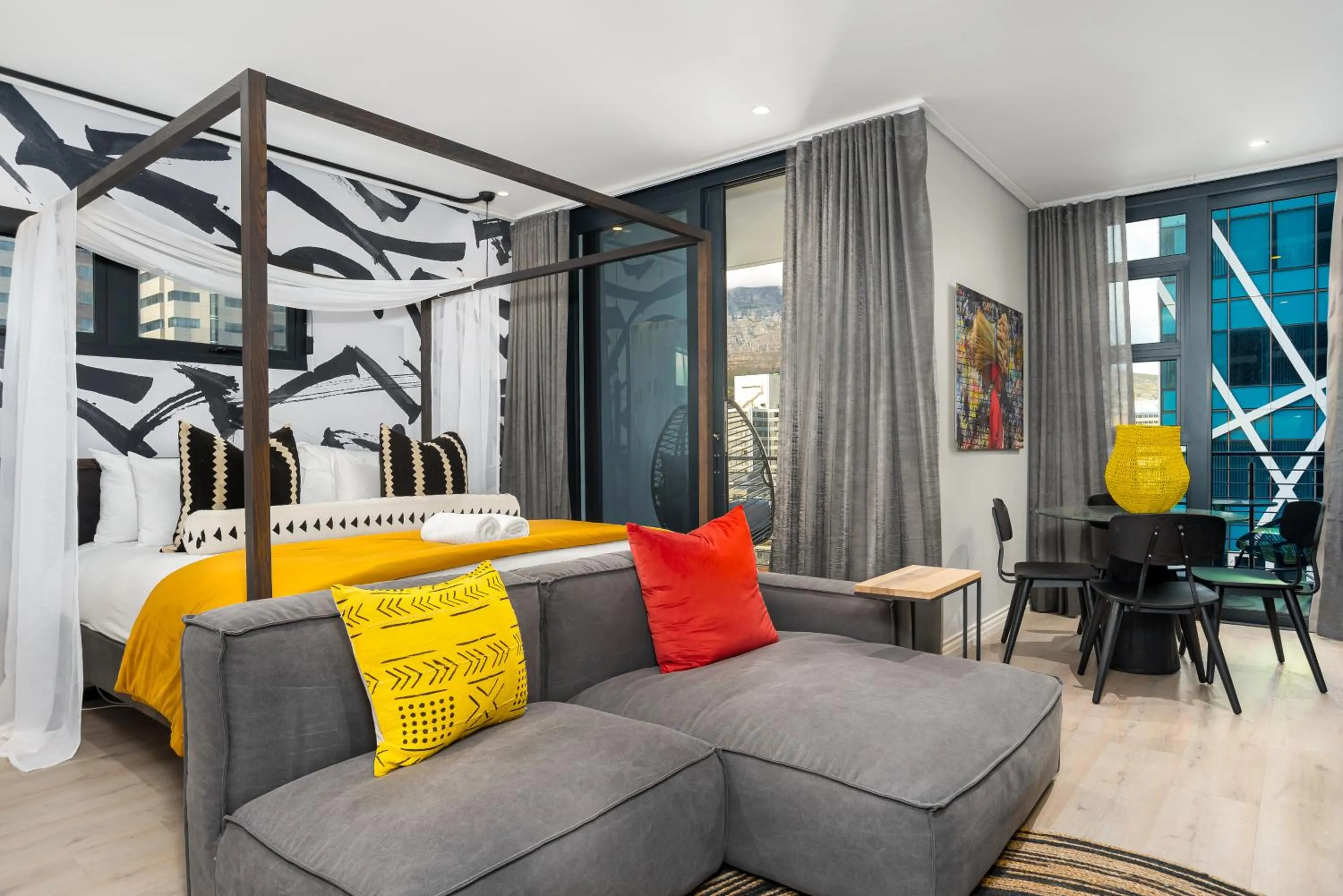 Bed in 16 on Bree Luxury Apartments