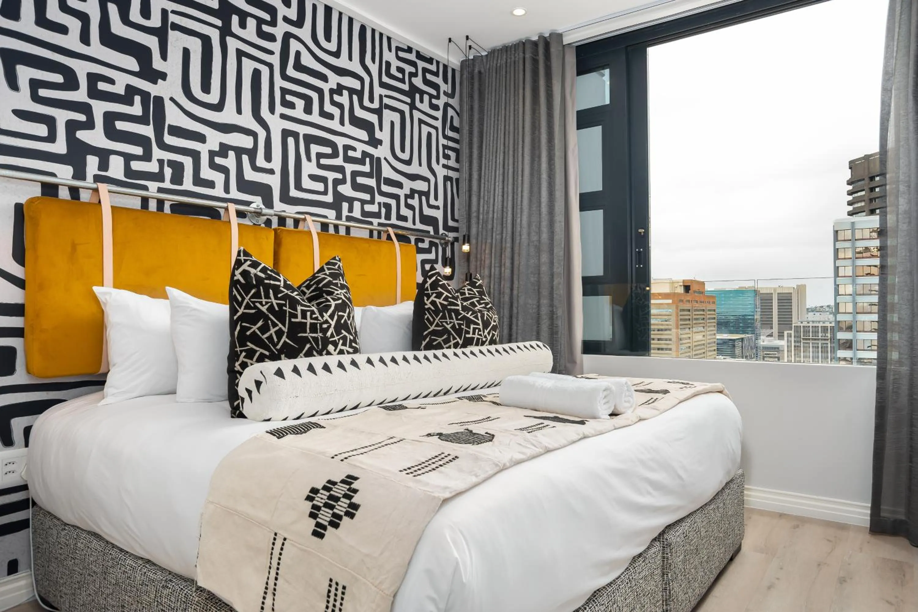 Bed in 16 on Bree Luxury Apartments