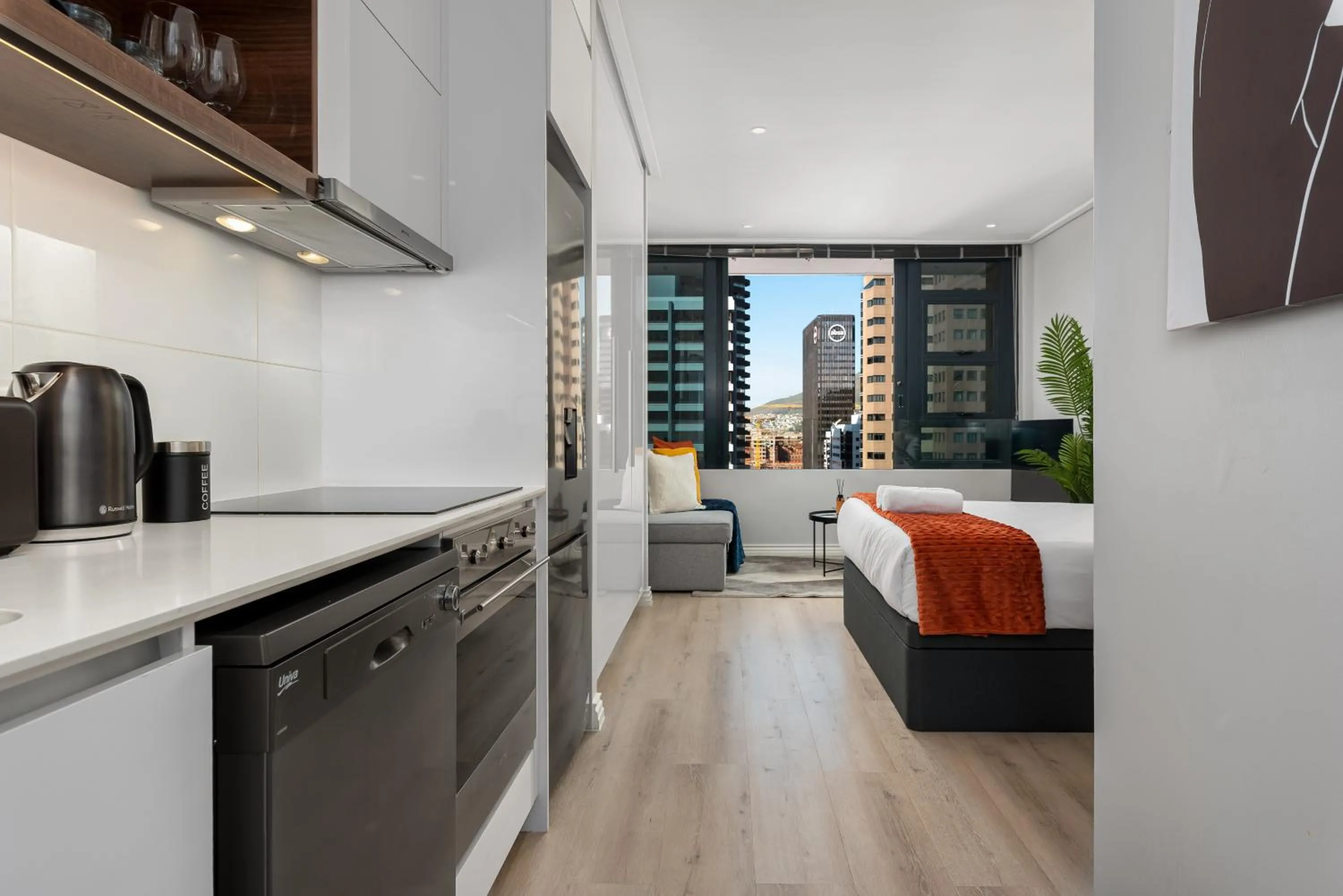 Bed in 16 on Bree Luxury Apartments