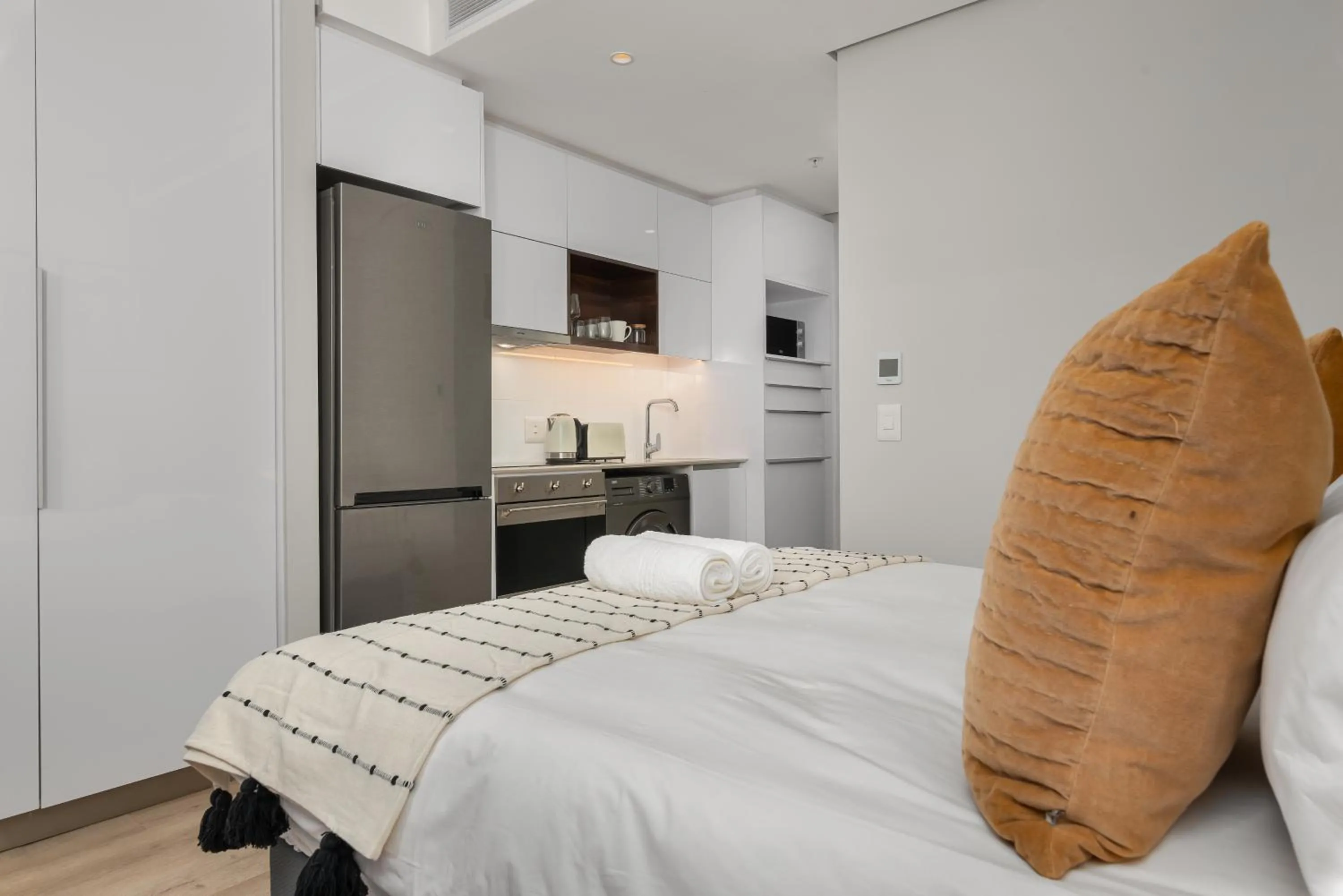 Bed in 16 on Bree Luxury Apartments