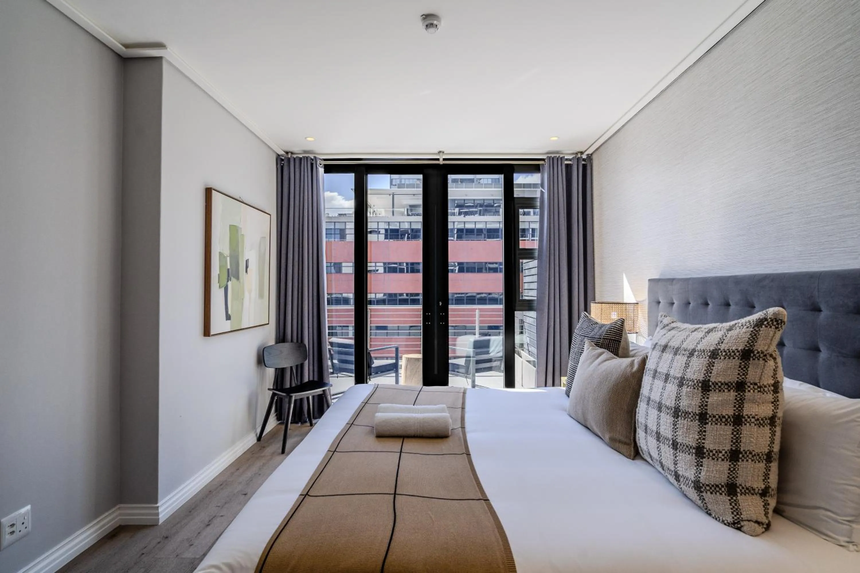 Bed in 16 on Bree Luxury Apartments
