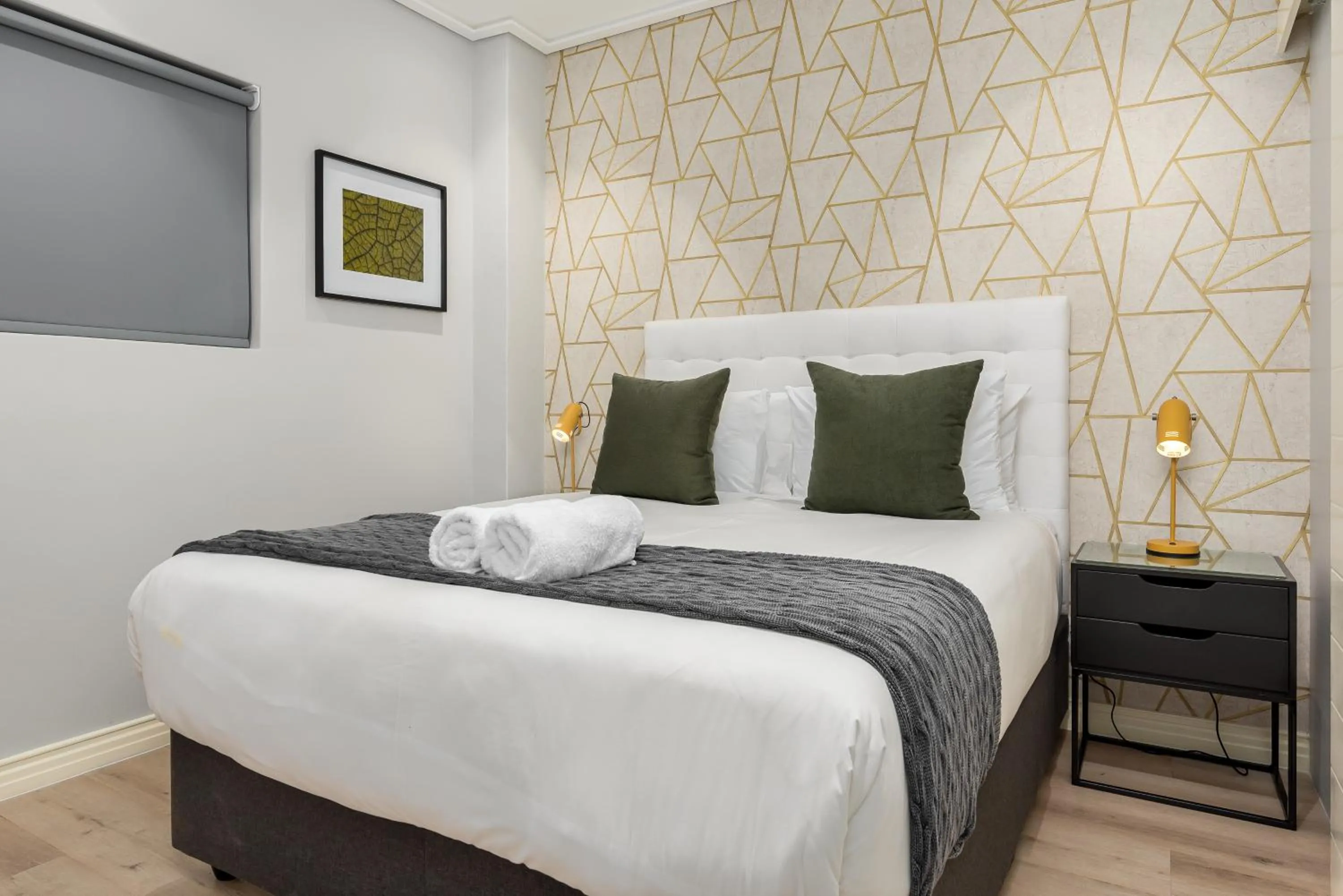 Bed in 16 on Bree Luxury Apartments