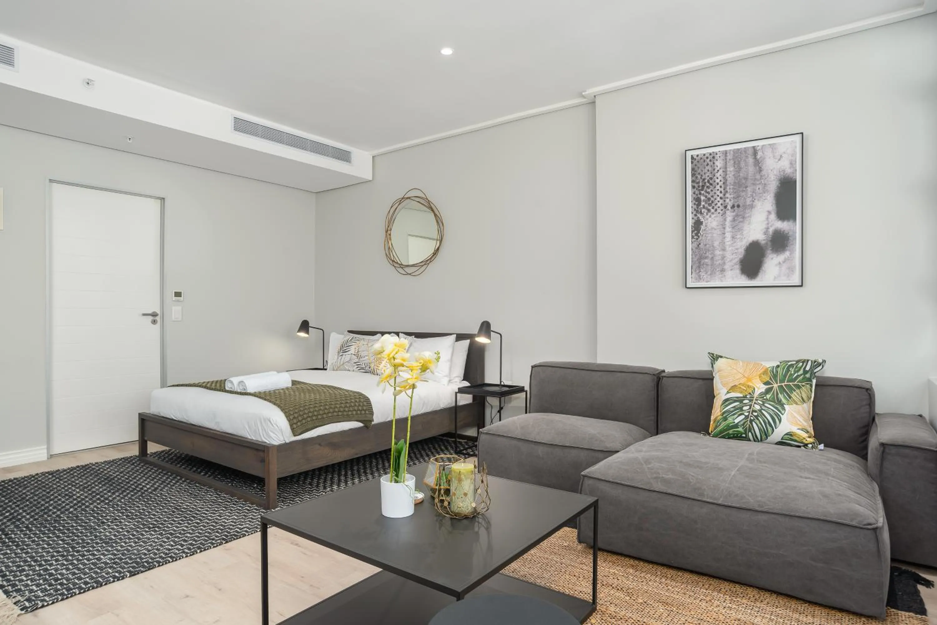 Bed in 16 on Bree Luxury Apartments