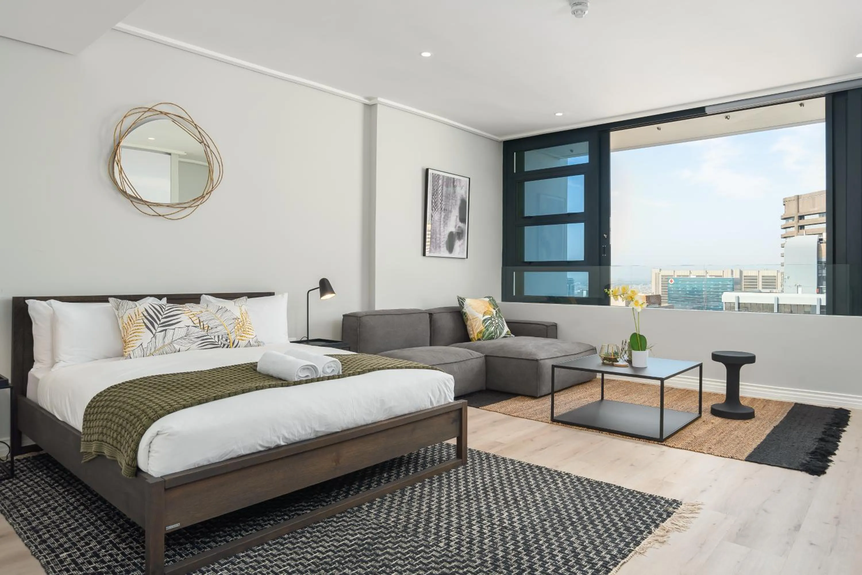 Bed in 16 on Bree Luxury Apartments