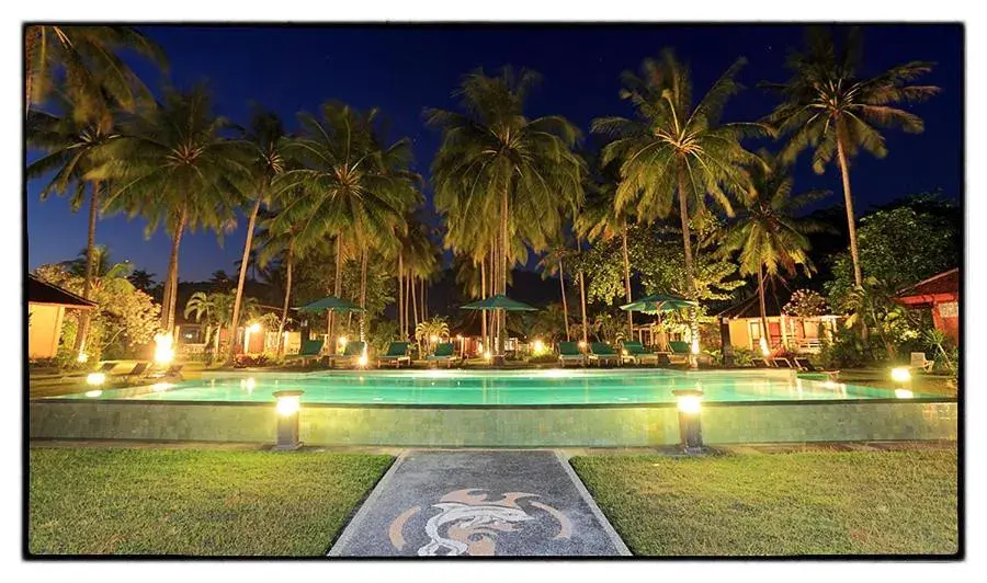 Swimming pool in mascot hotel senggigi Swimming pool in mascot hotel senggigi