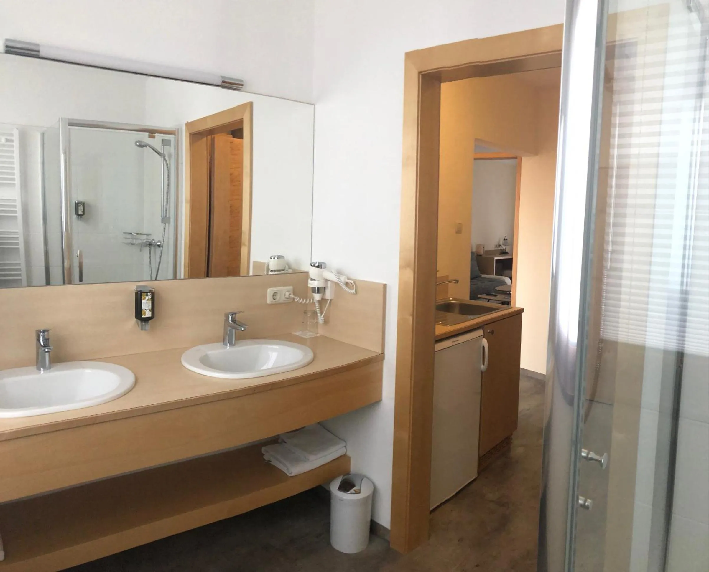 Bathroom in Garten-Hotel Ochensberger