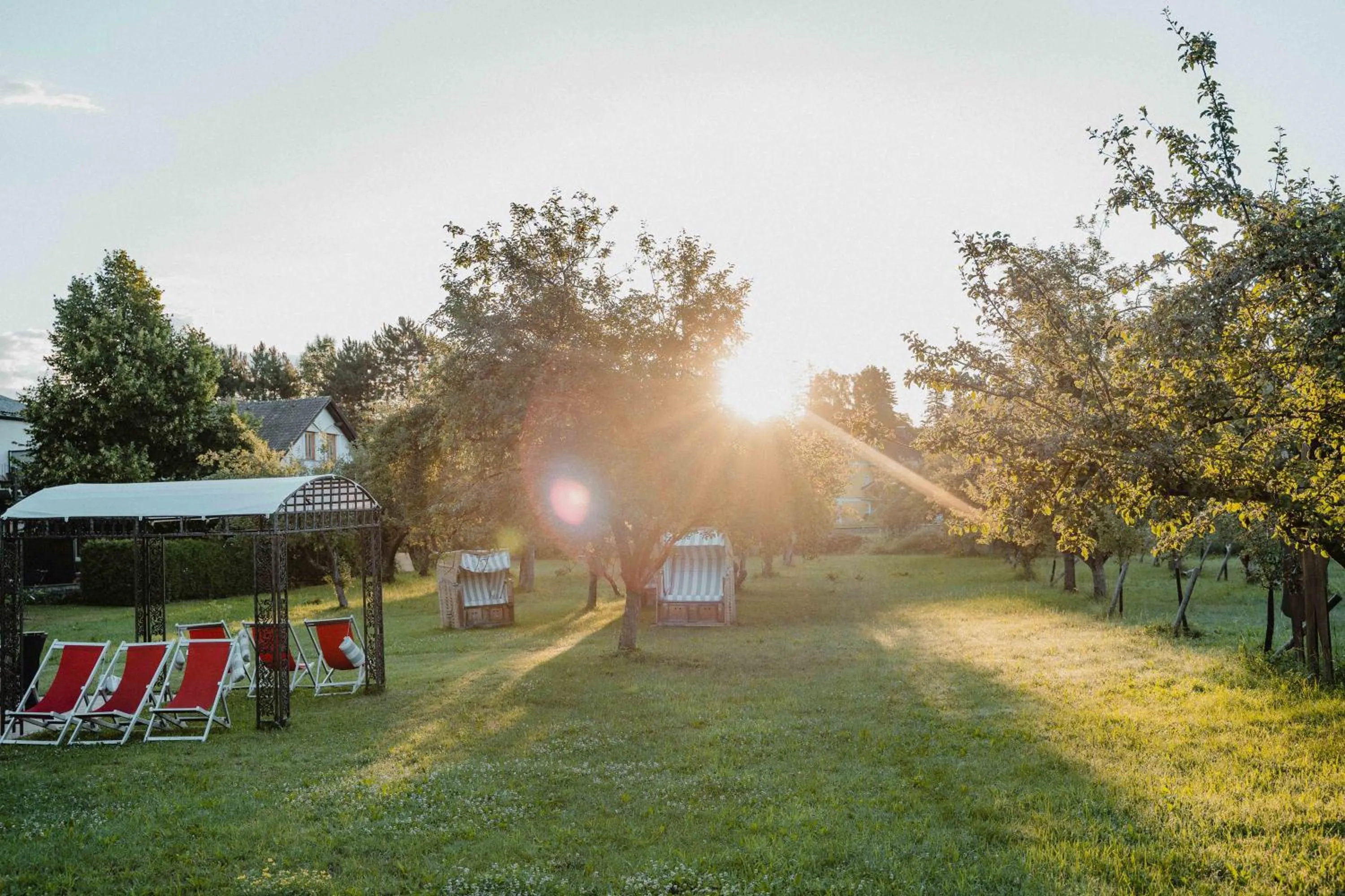 Garden view in Garten-Hotel Ochensberger