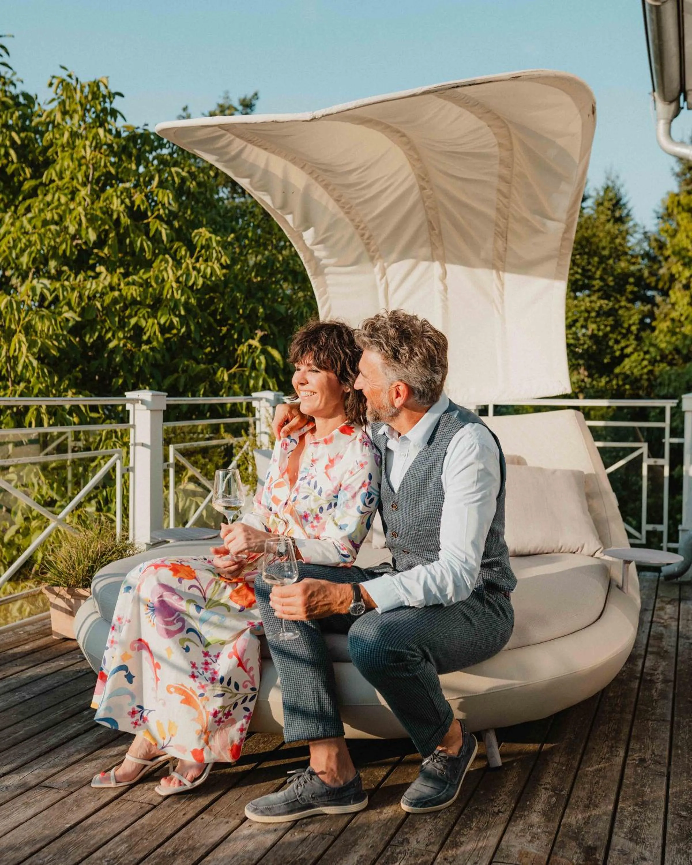 Balcony/Terrace in Garten-Hotel Ochensberger