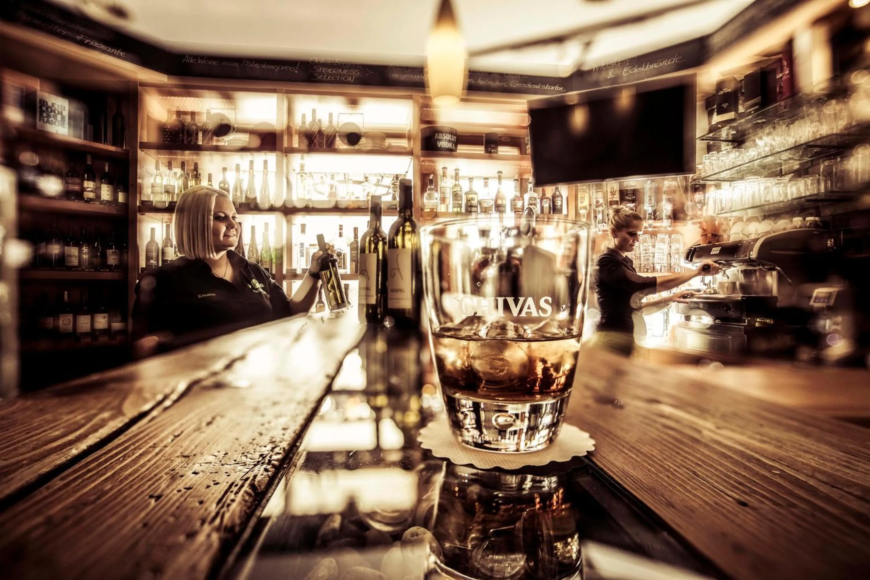 Lounge or bar in Garten-Hotel Ochensberger