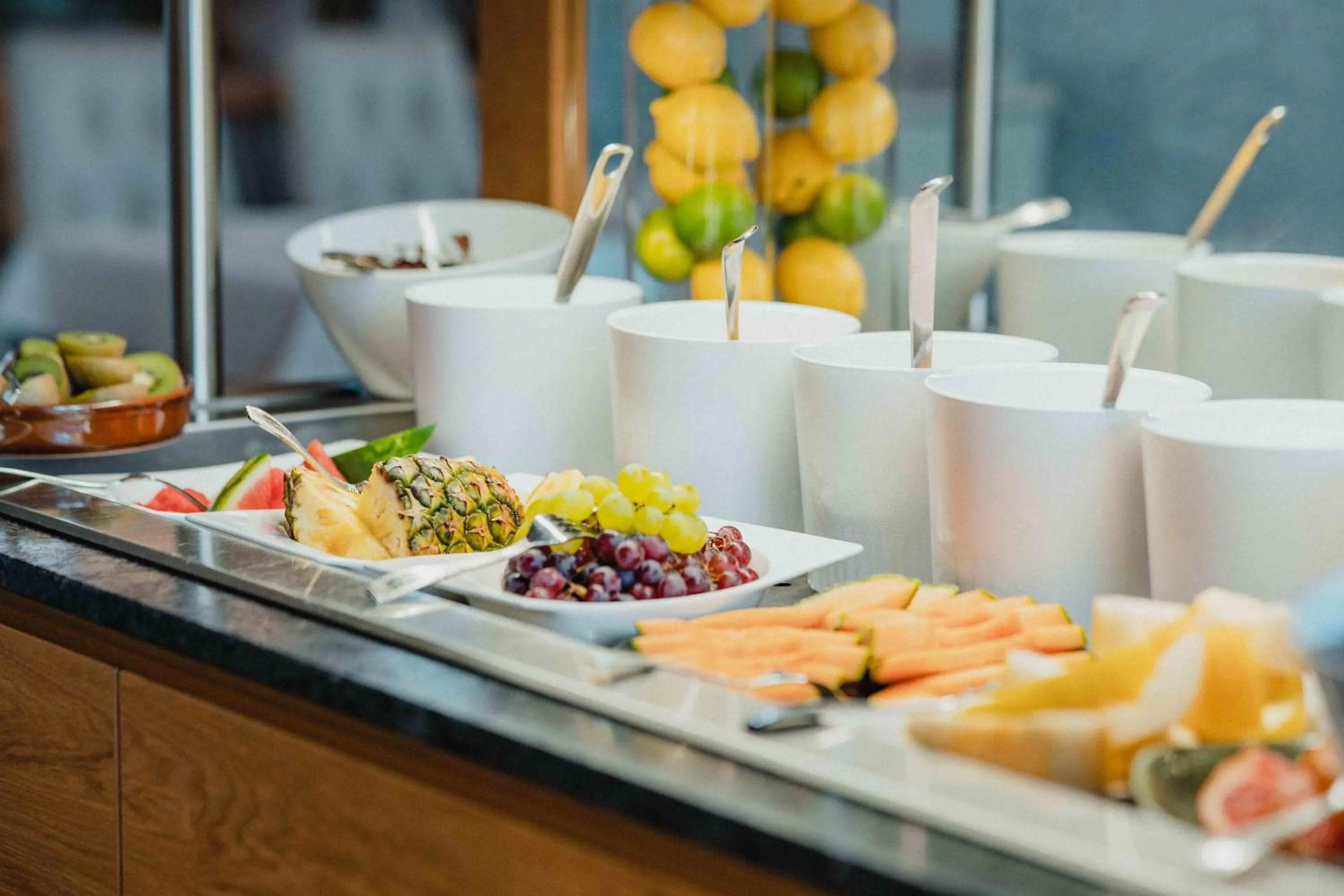 Breakfast in Garten-Hotel Ochensberger