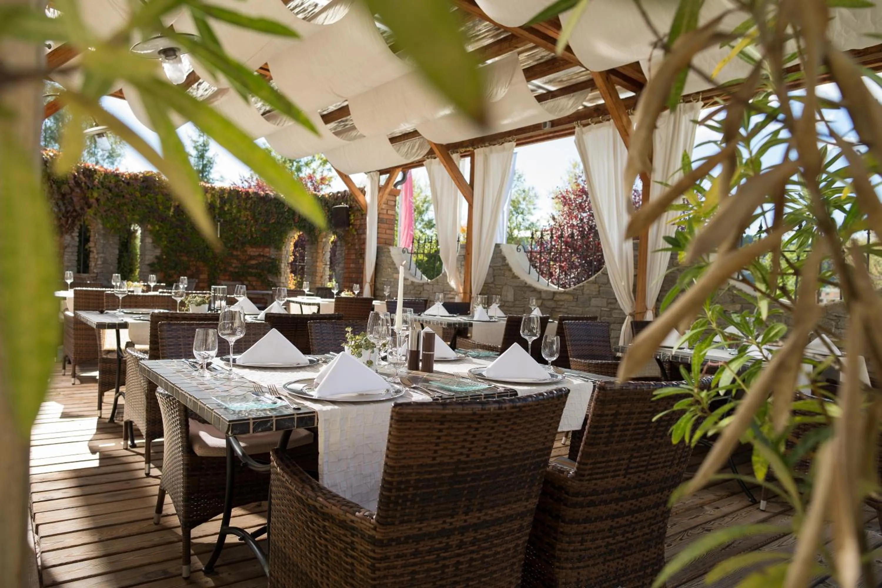 Balcony/Terrace in Garten-Hotel Ochensberger