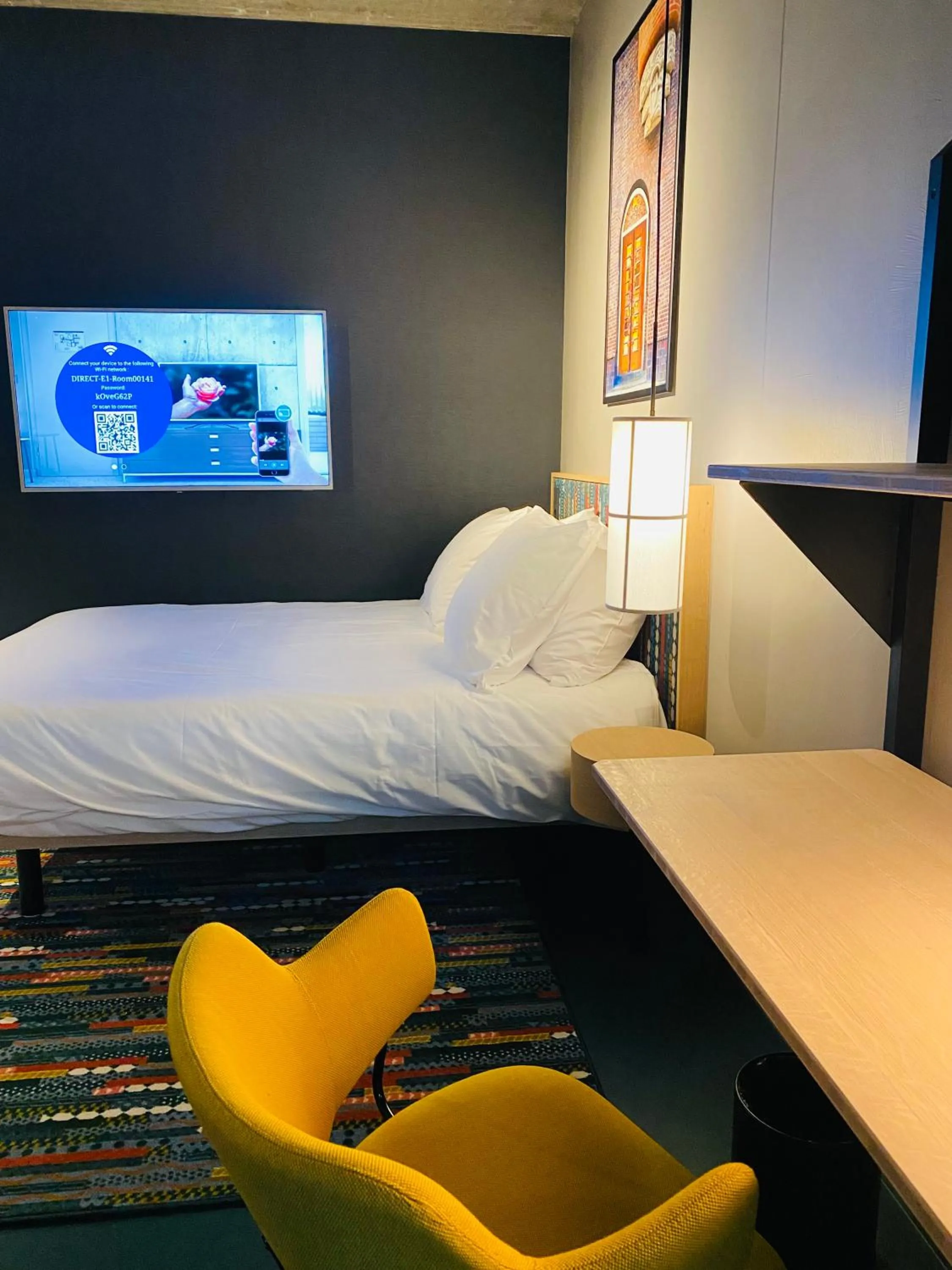 Bed in The Florian Amsterdam Schiphol Airport, WorldHotels Crafted