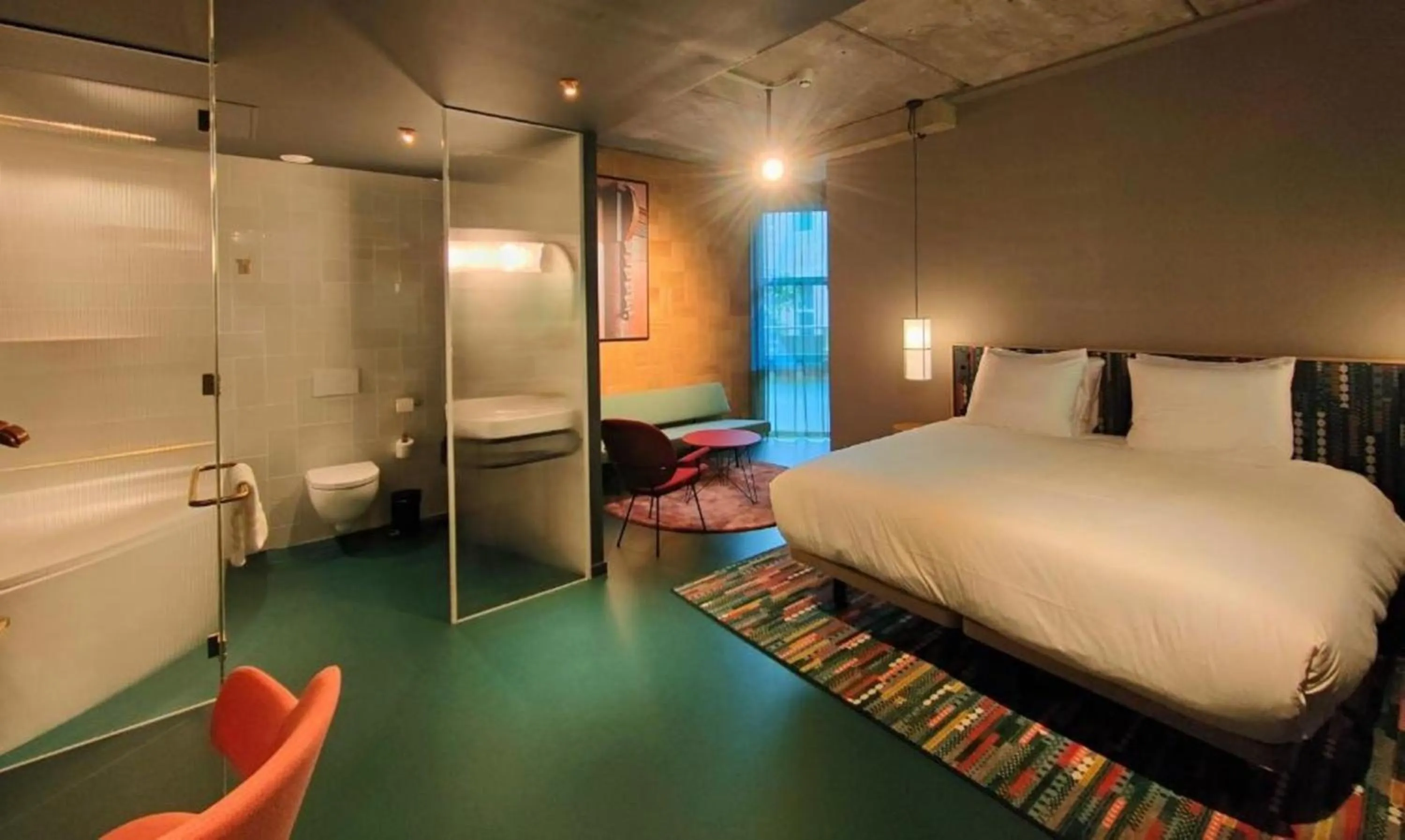 Bed in The Florian Amsterdam Schiphol Airport, WorldHotels Crafted