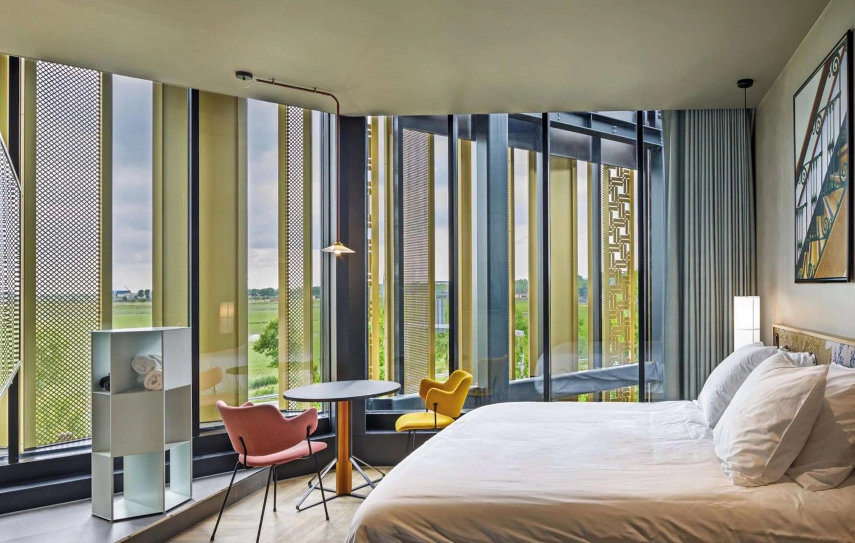 Bed in The Florian Amsterdam Schiphol Airport, WorldHotels Crafted