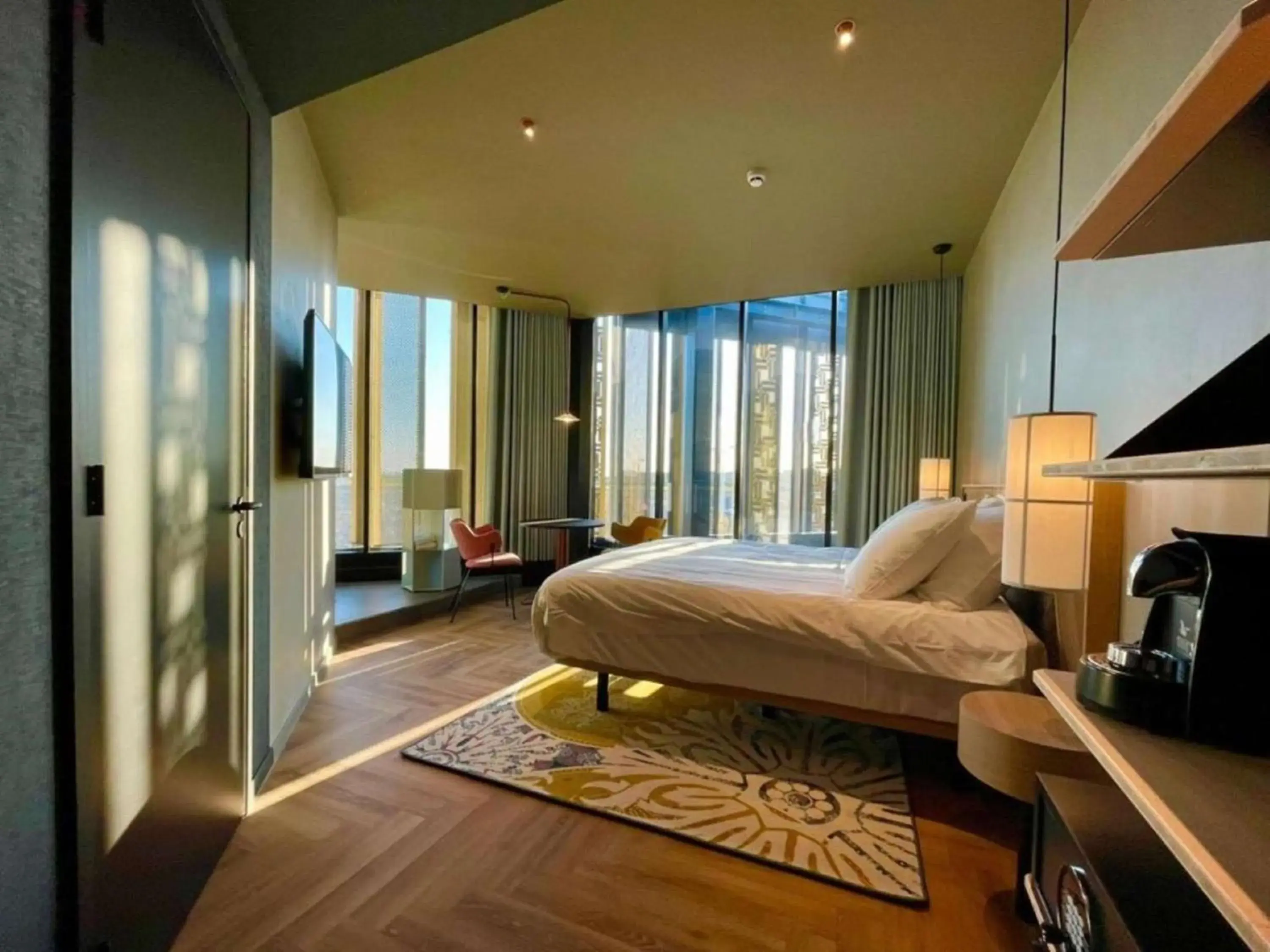 Bed in The Florian Amsterdam Schiphol Airport, WorldHotels Crafted Bed in The Florian Amsterdam Schiphol Airport, WorldHotels Crafted