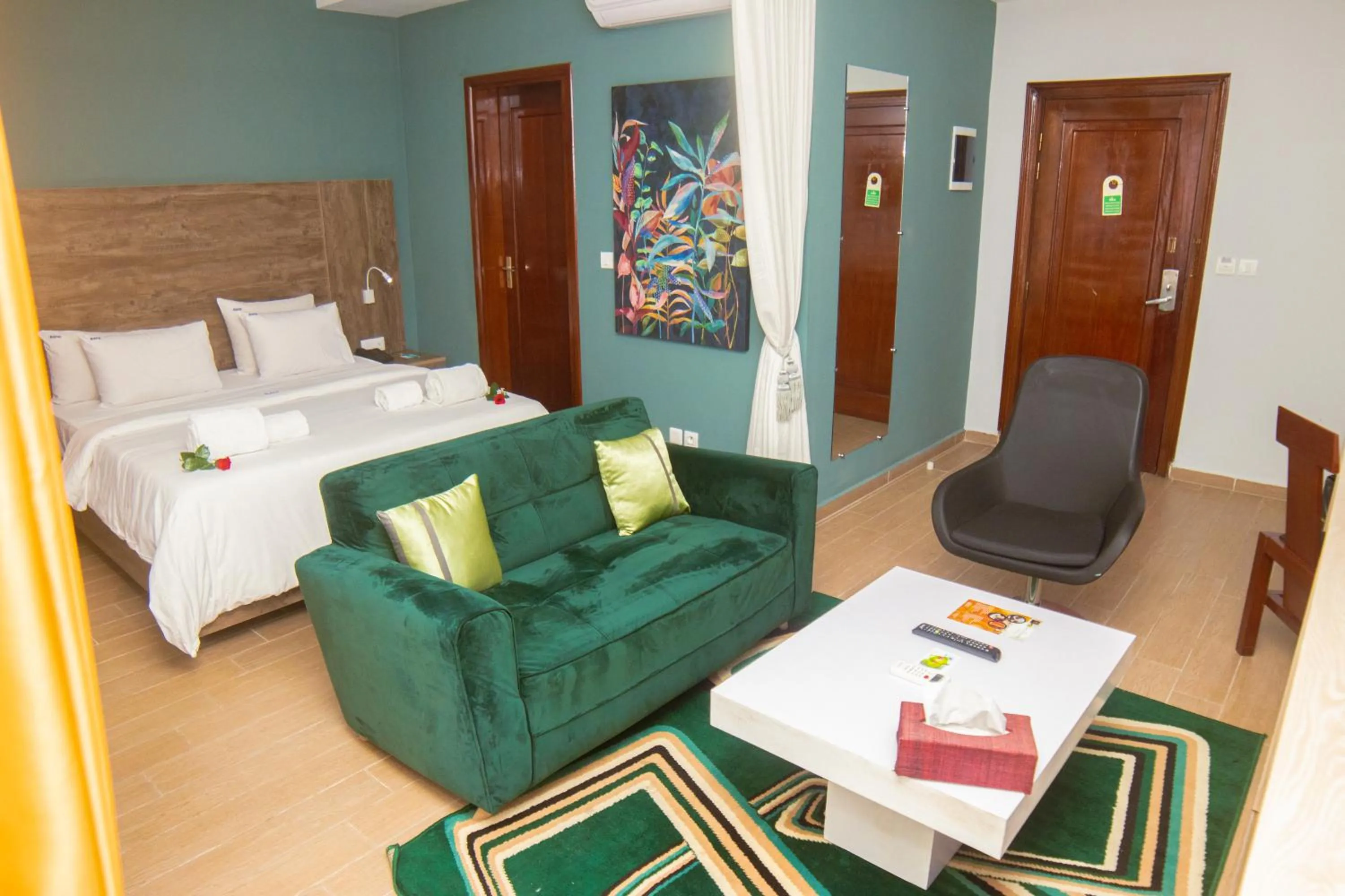 Bed in Bano Palace Hotel