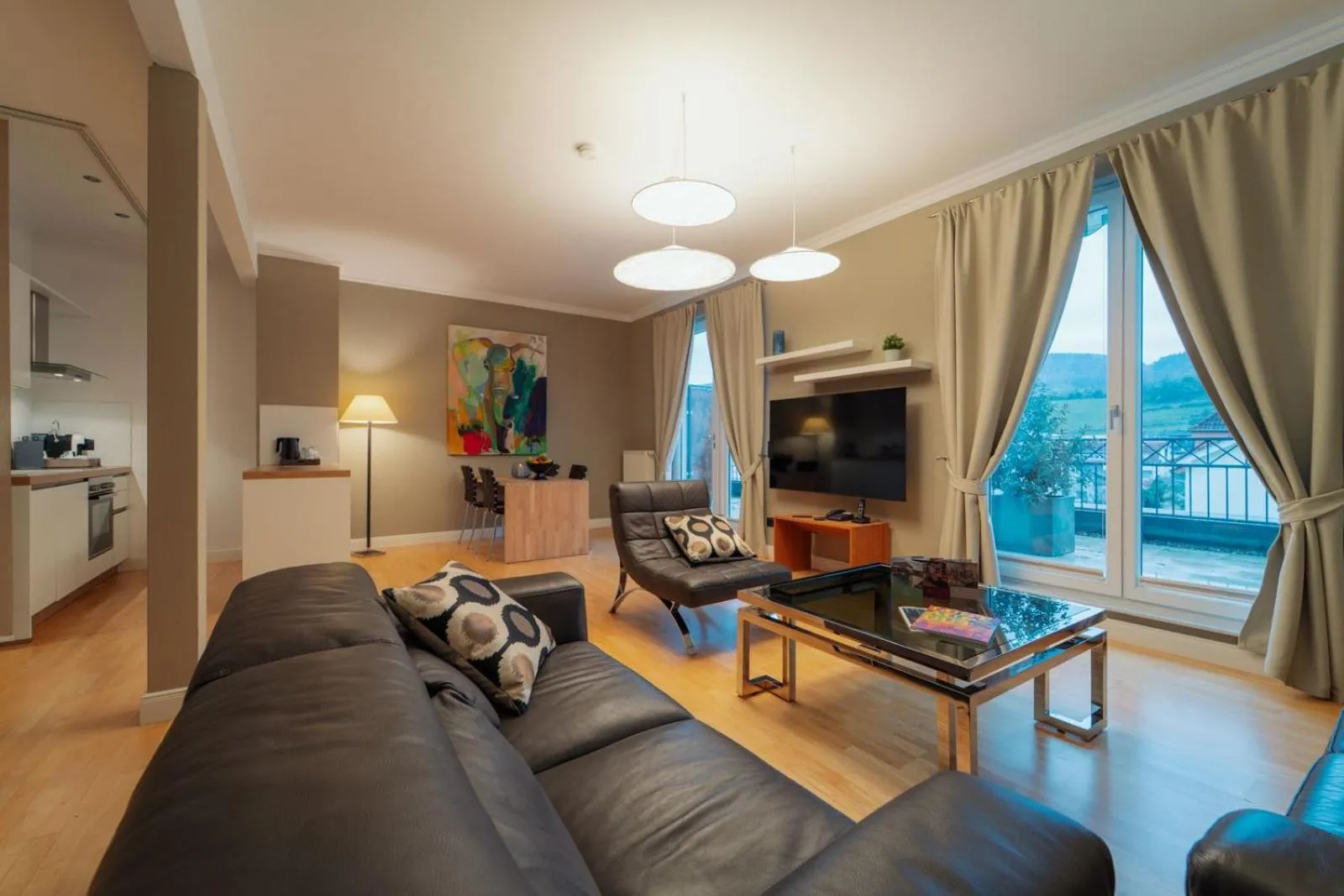 Living room in Hotel Villa Toskana