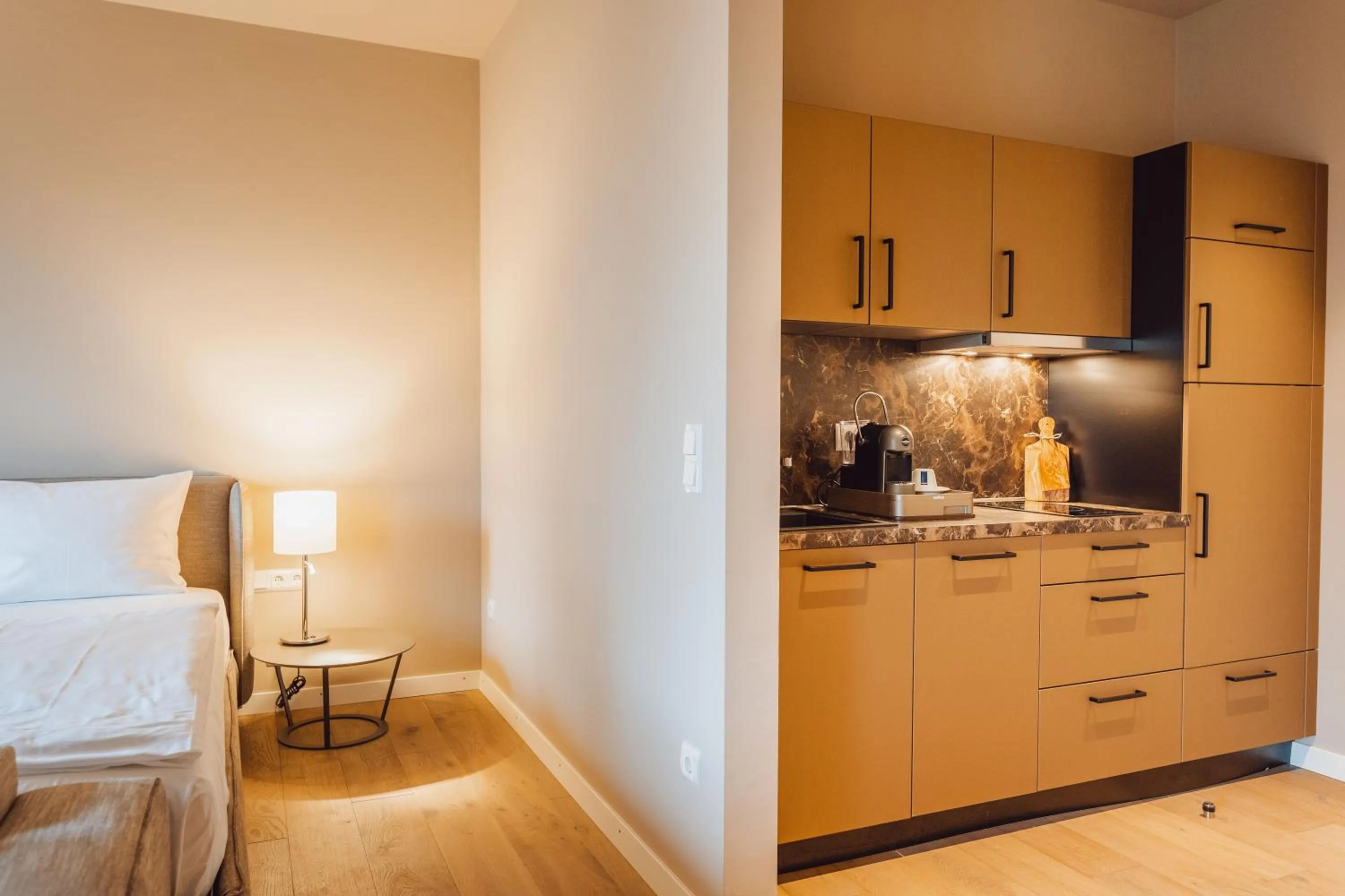 kitchen in Hotel Villa Toskana