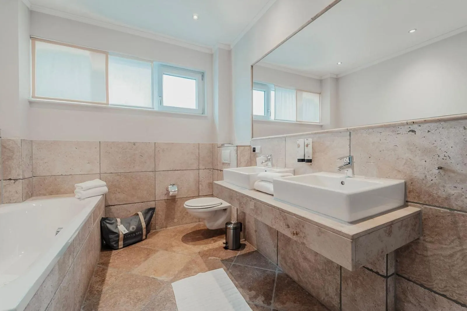 Bathroom in Hotel Villa Toskana