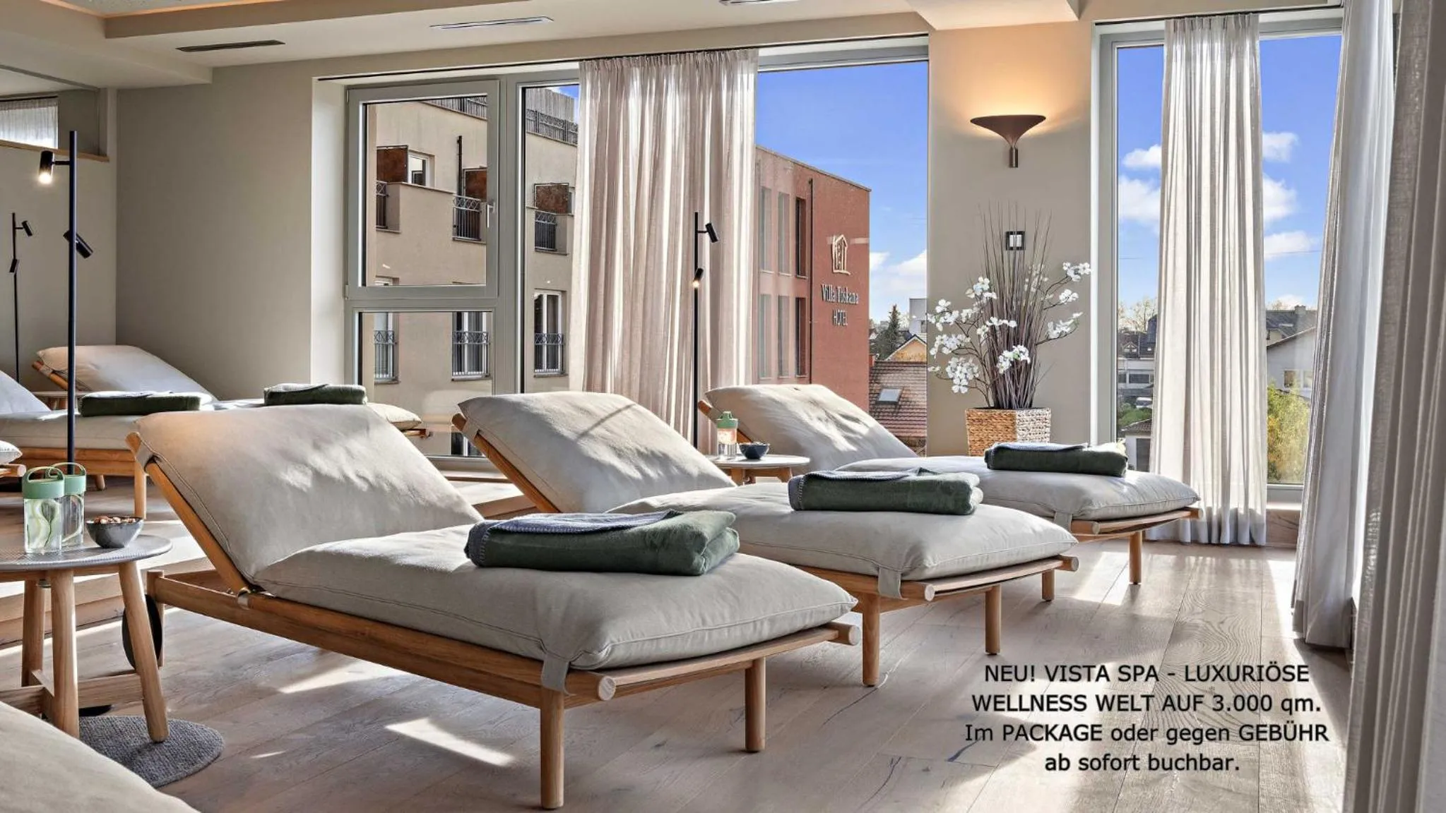 Spa and wellness centre/facilities in Hotel Villa Toskana