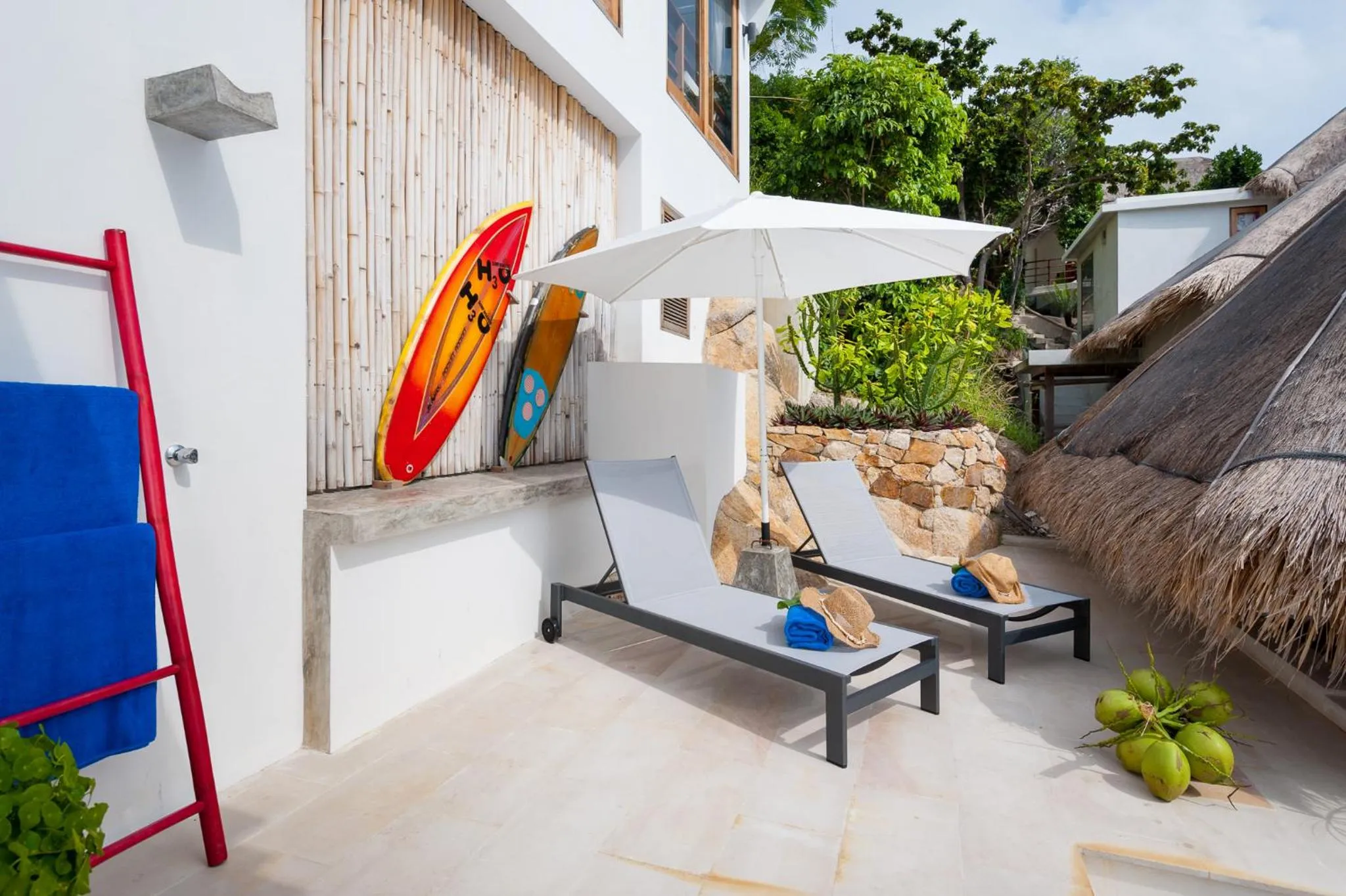 Patio in Cape Shark Villas