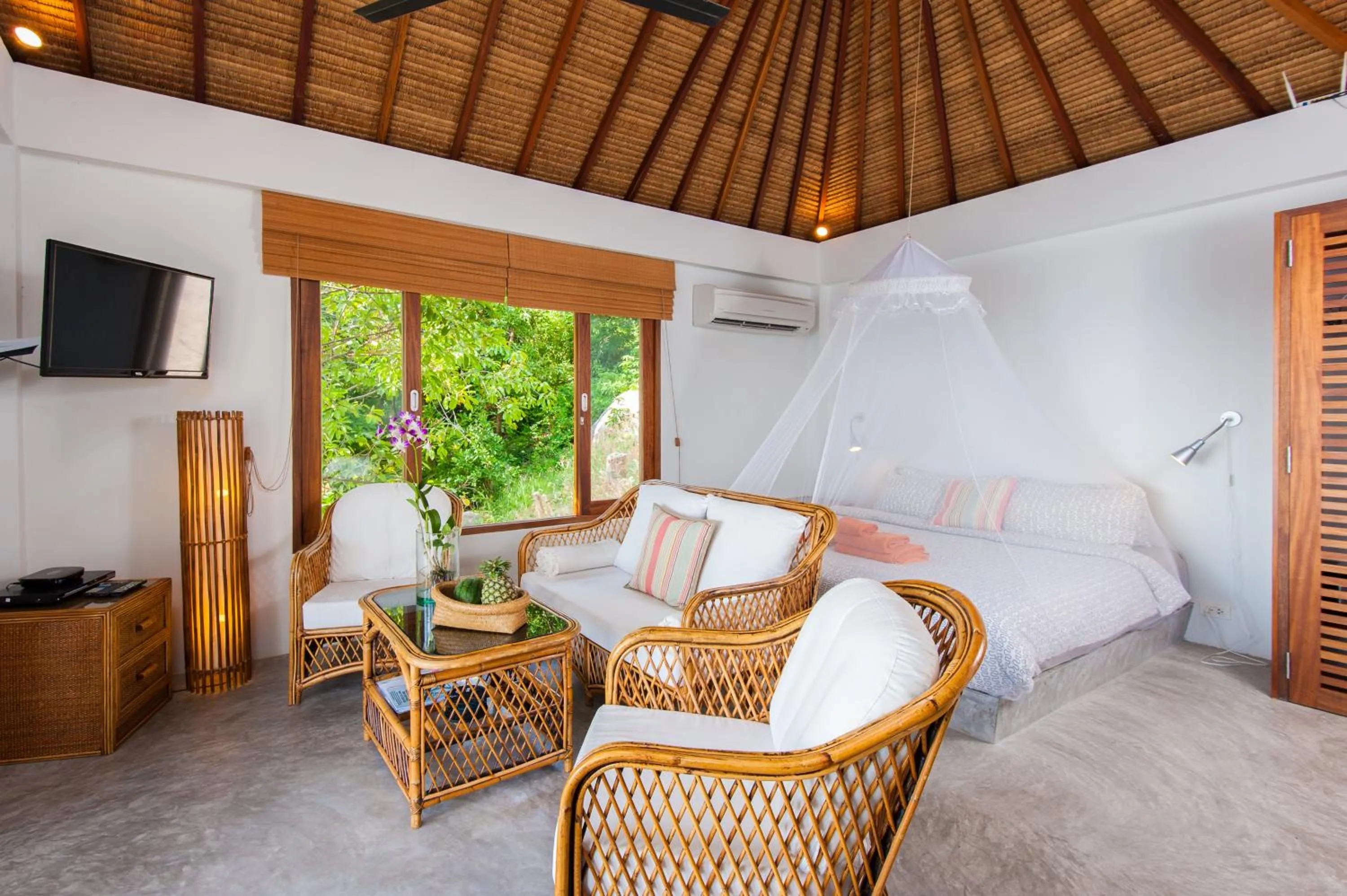 Seating area in Cape Shark Villas