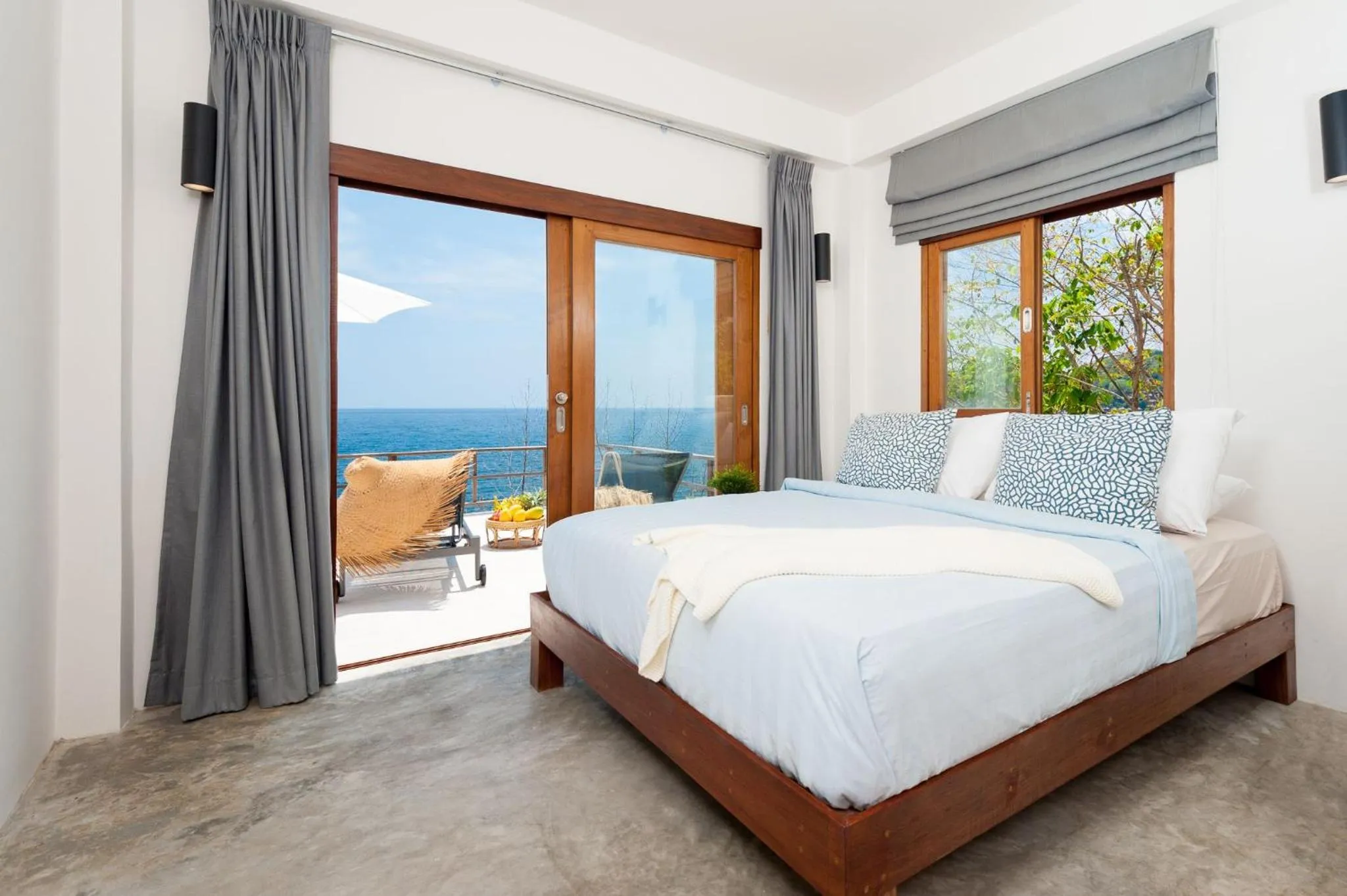 Bed in Cape Shark Villas