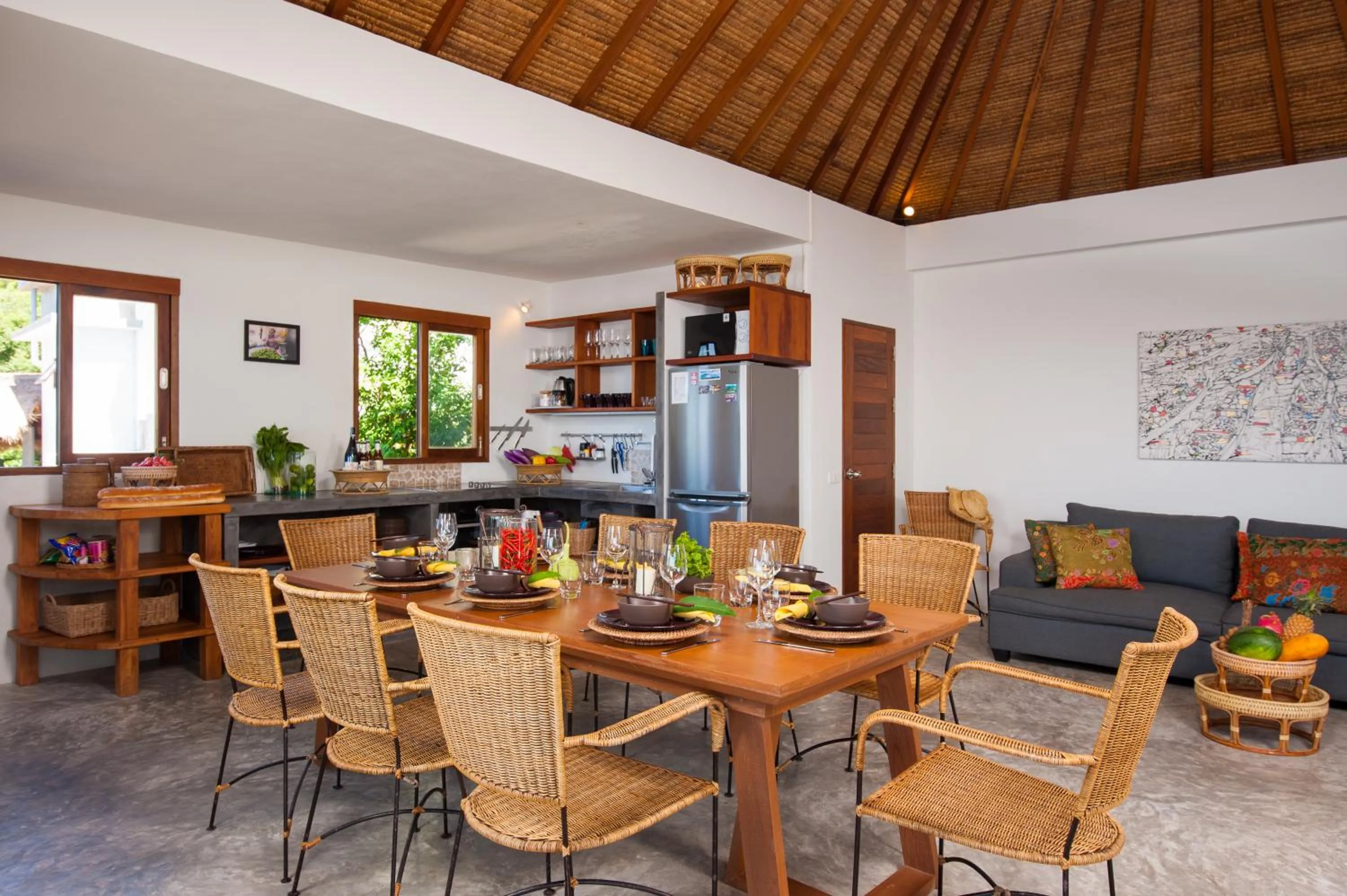 Living room in Cape Shark Villas