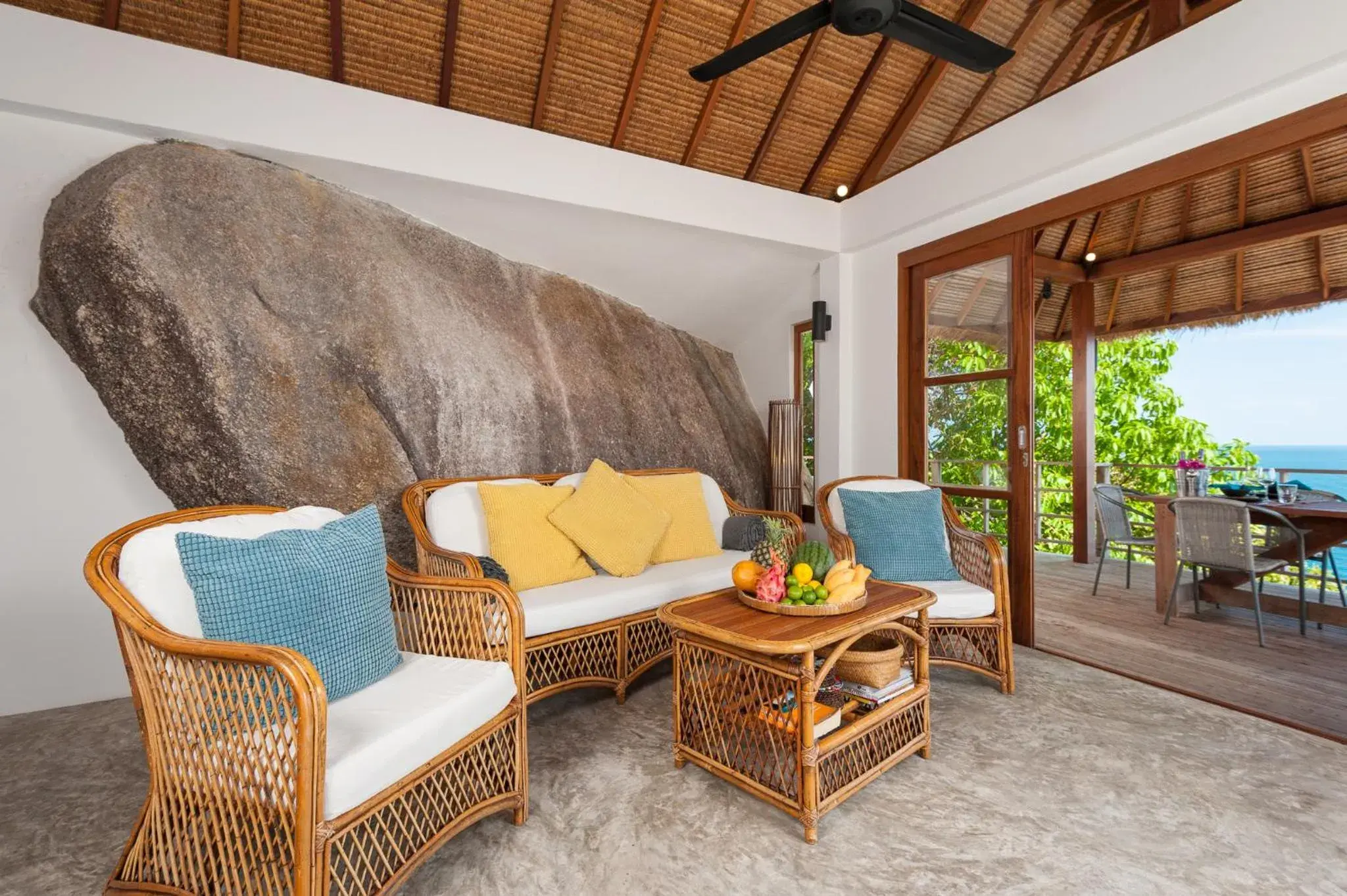 Living room in Cape Shark Villas Living room in Cape Shark Villas