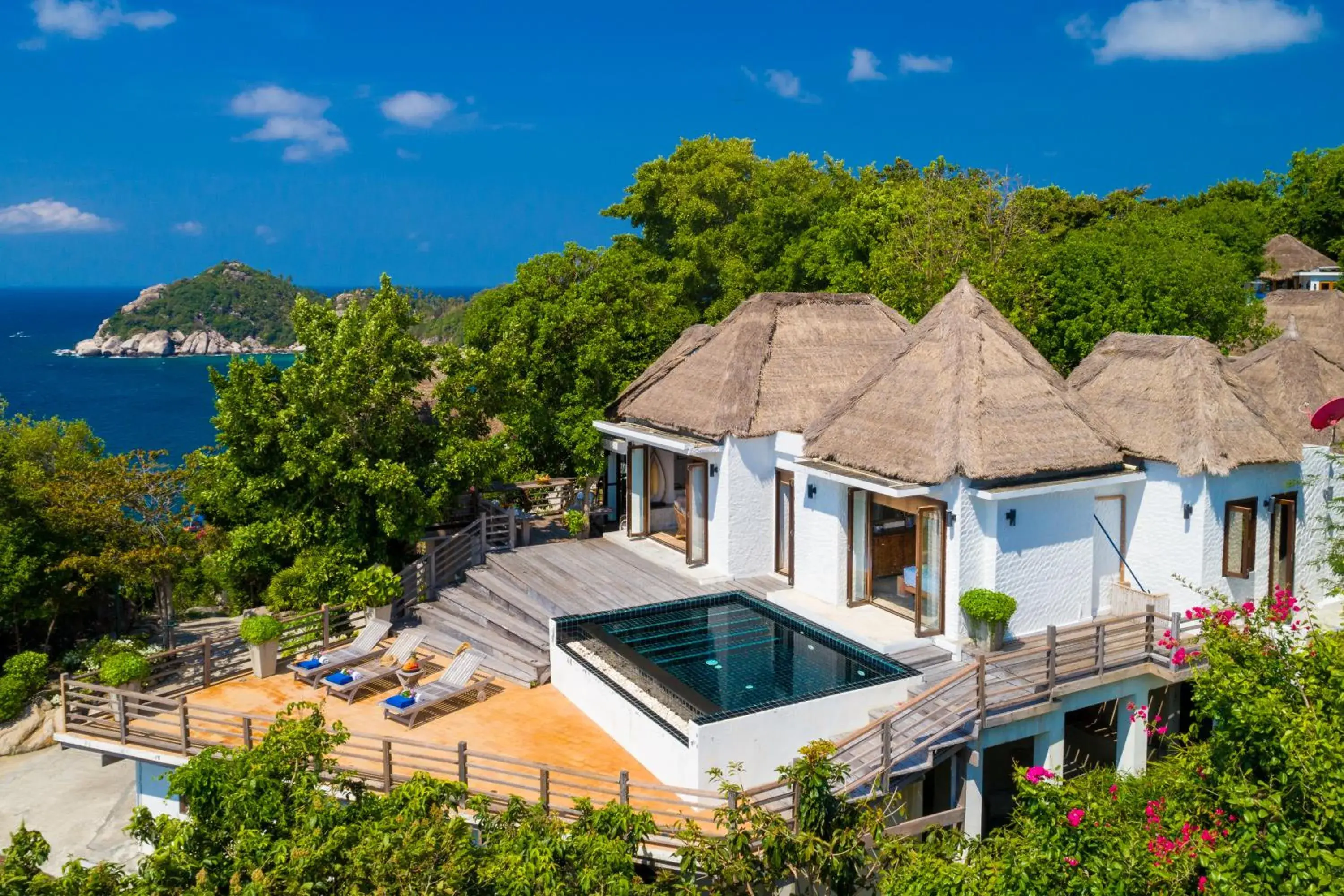 Pool view in Cape Shark Villas Pool view in Cape Shark Villas