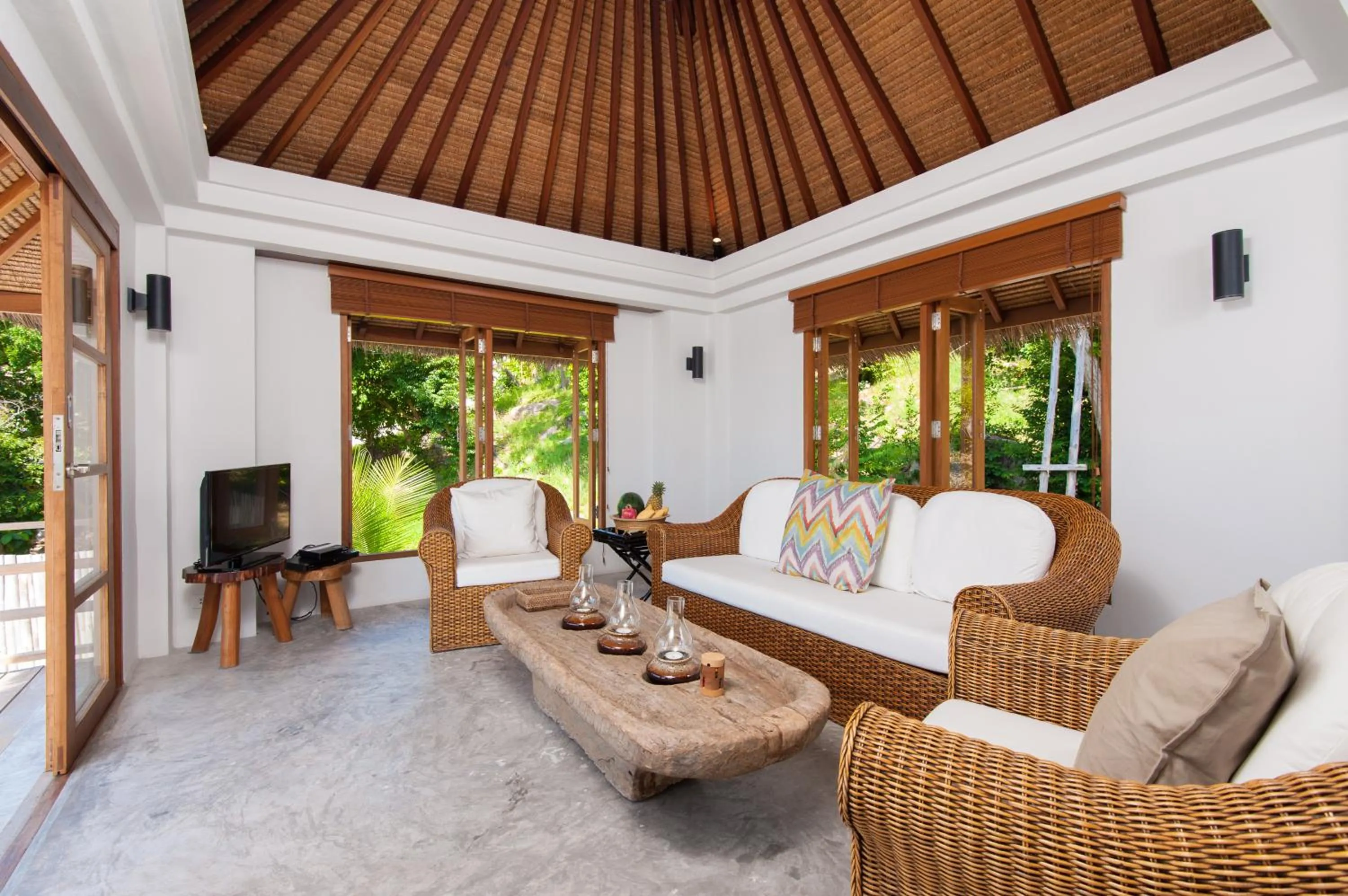 Living room in Cape Shark Villas