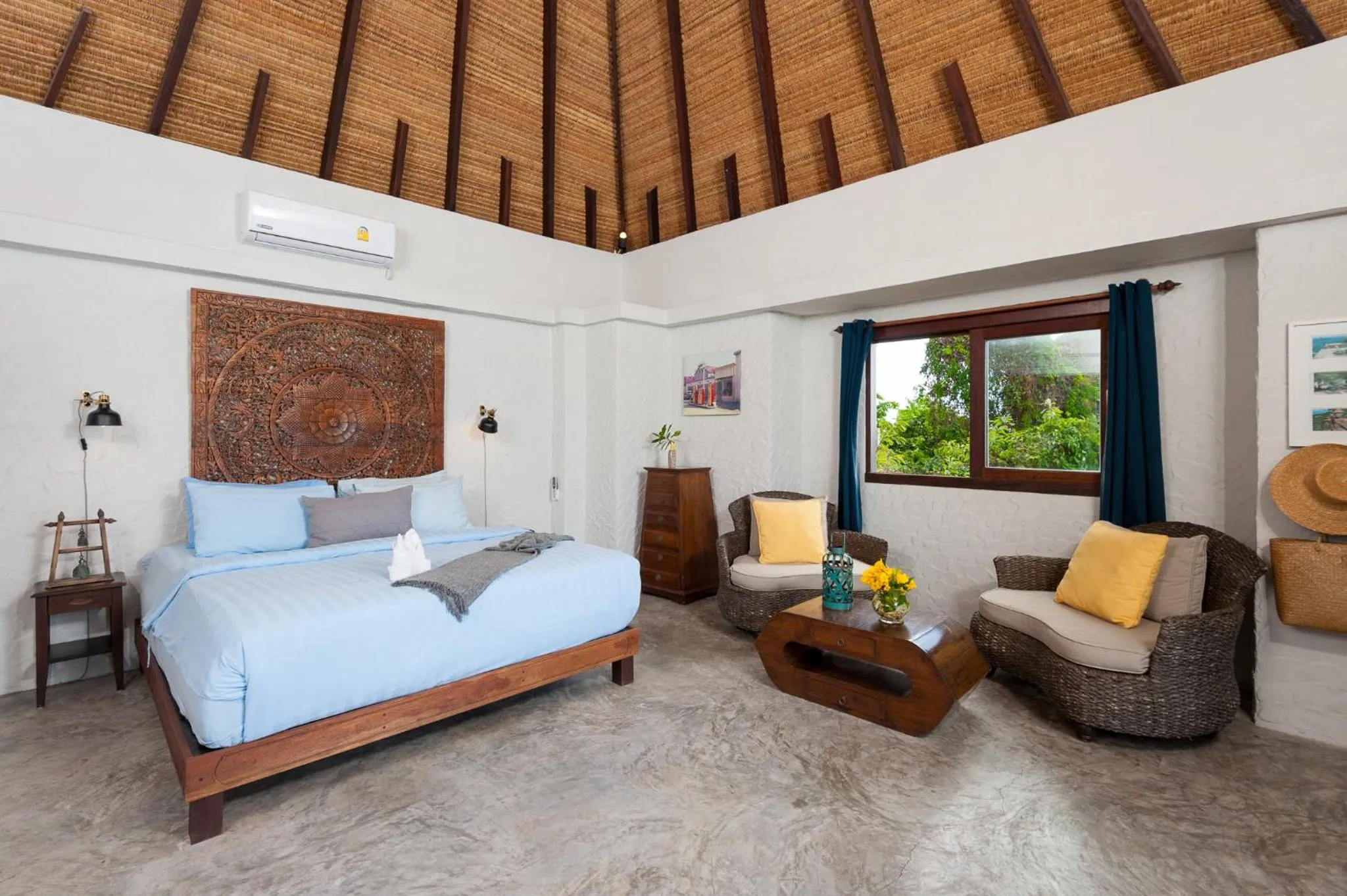 Bed in Cape Shark Villas