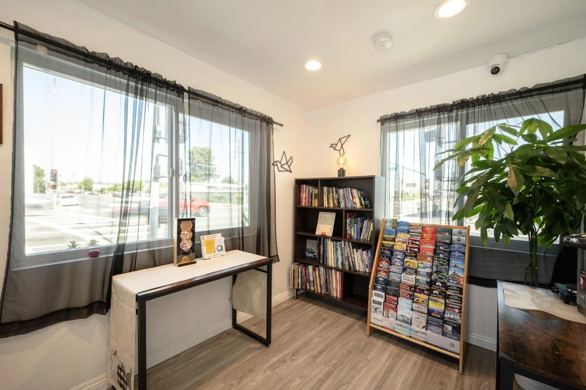 Library in Unik Motel