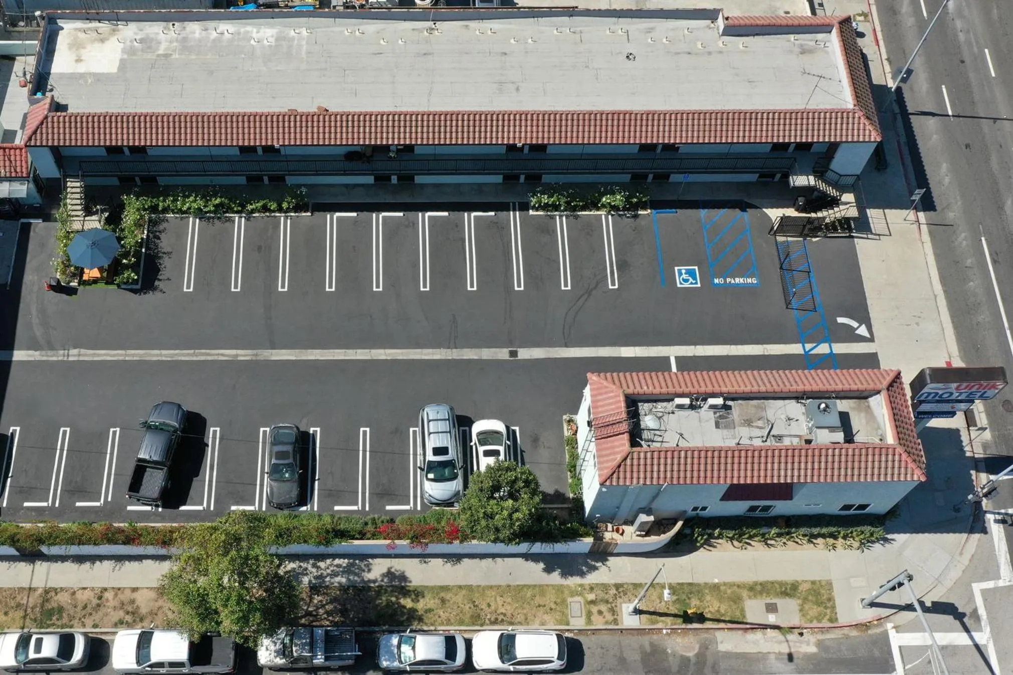 Property building in Unik Motel