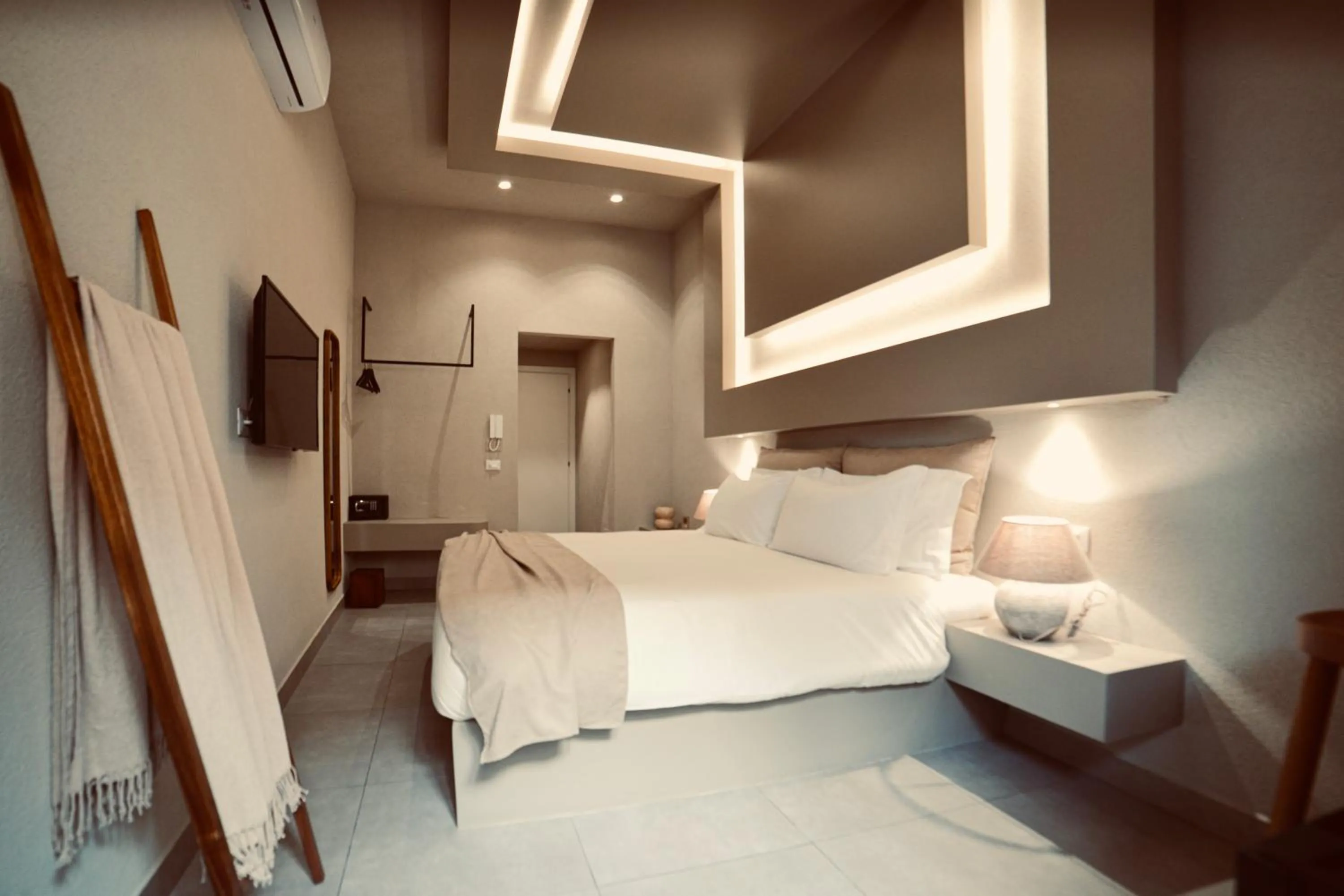 Bed in Palermo Inn Boutique Hotel