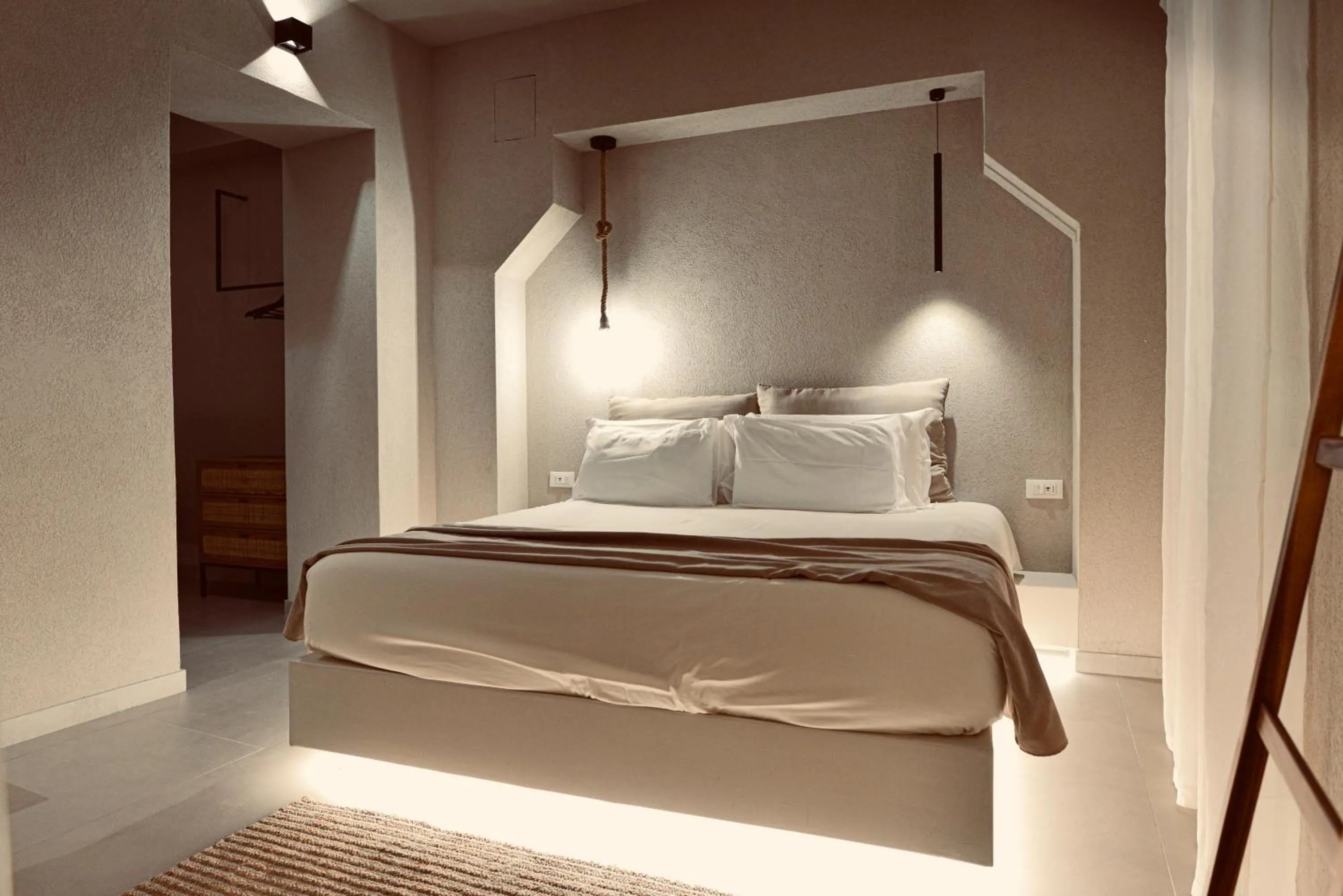 Bed in Palermo Inn Boutique Hotel