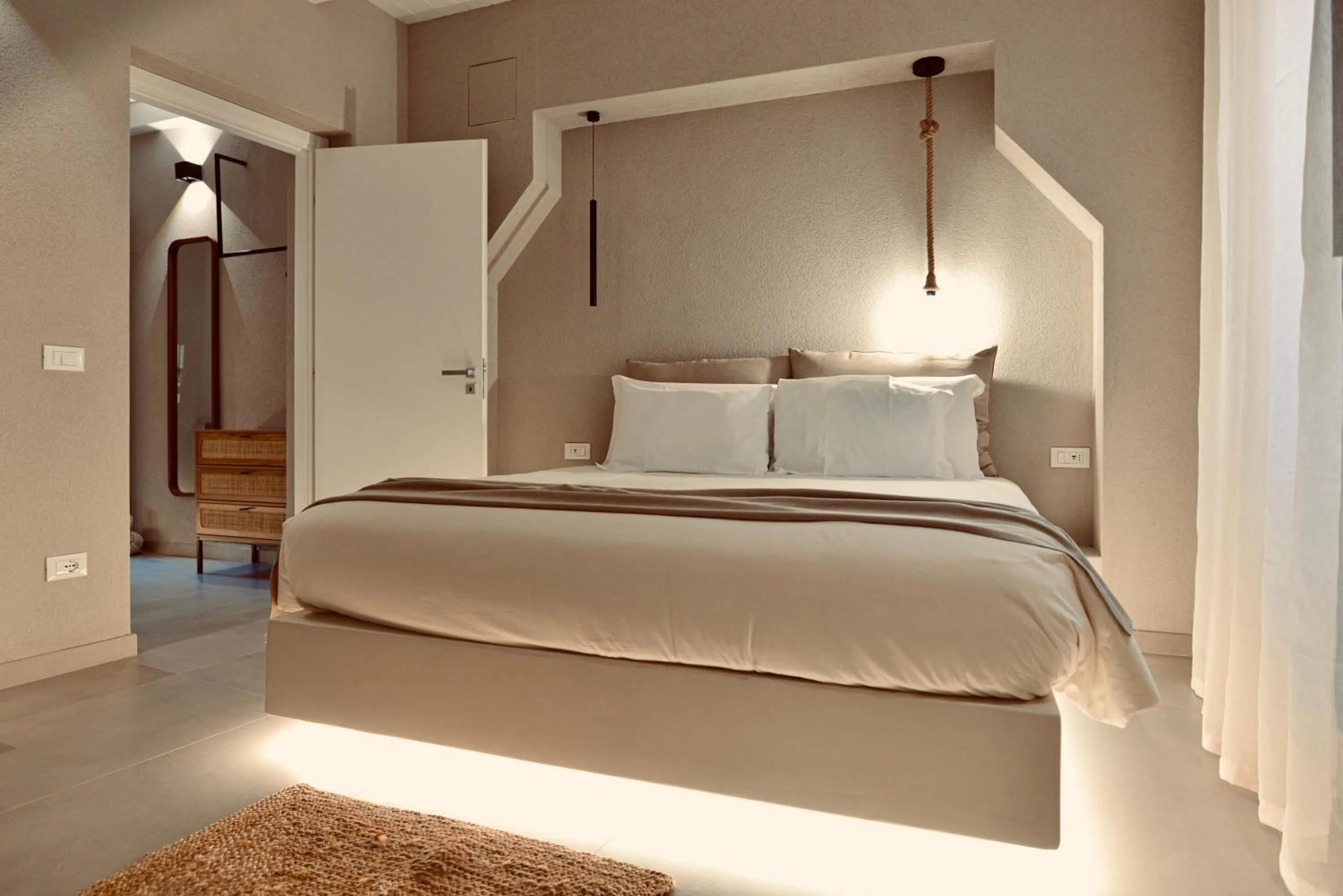 Bed in Palermo Inn Boutique Hotel