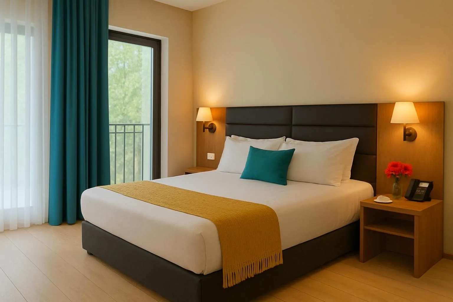 Bed in Eleven Inn Tbilisi