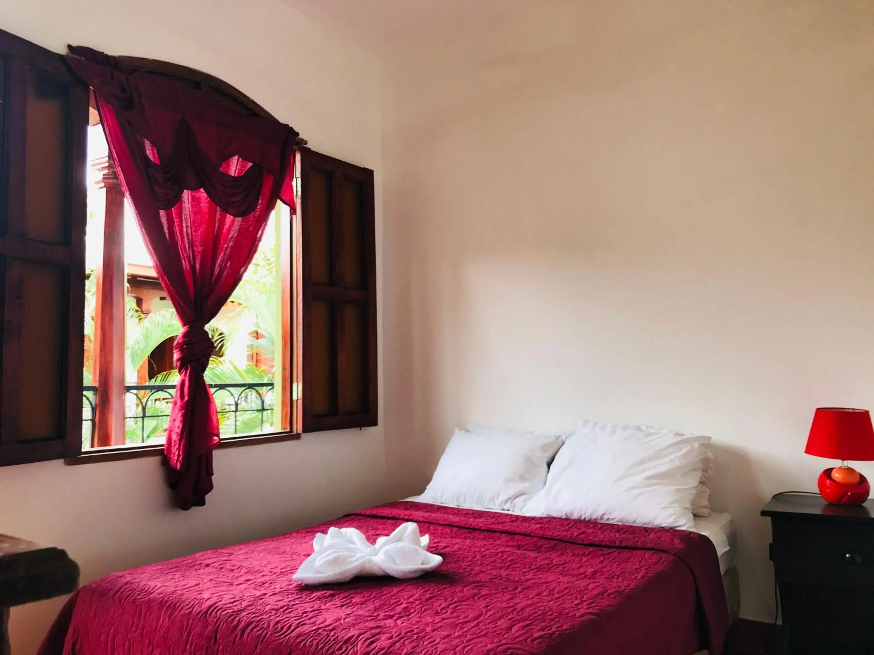 Bed in Hotel Torogoz