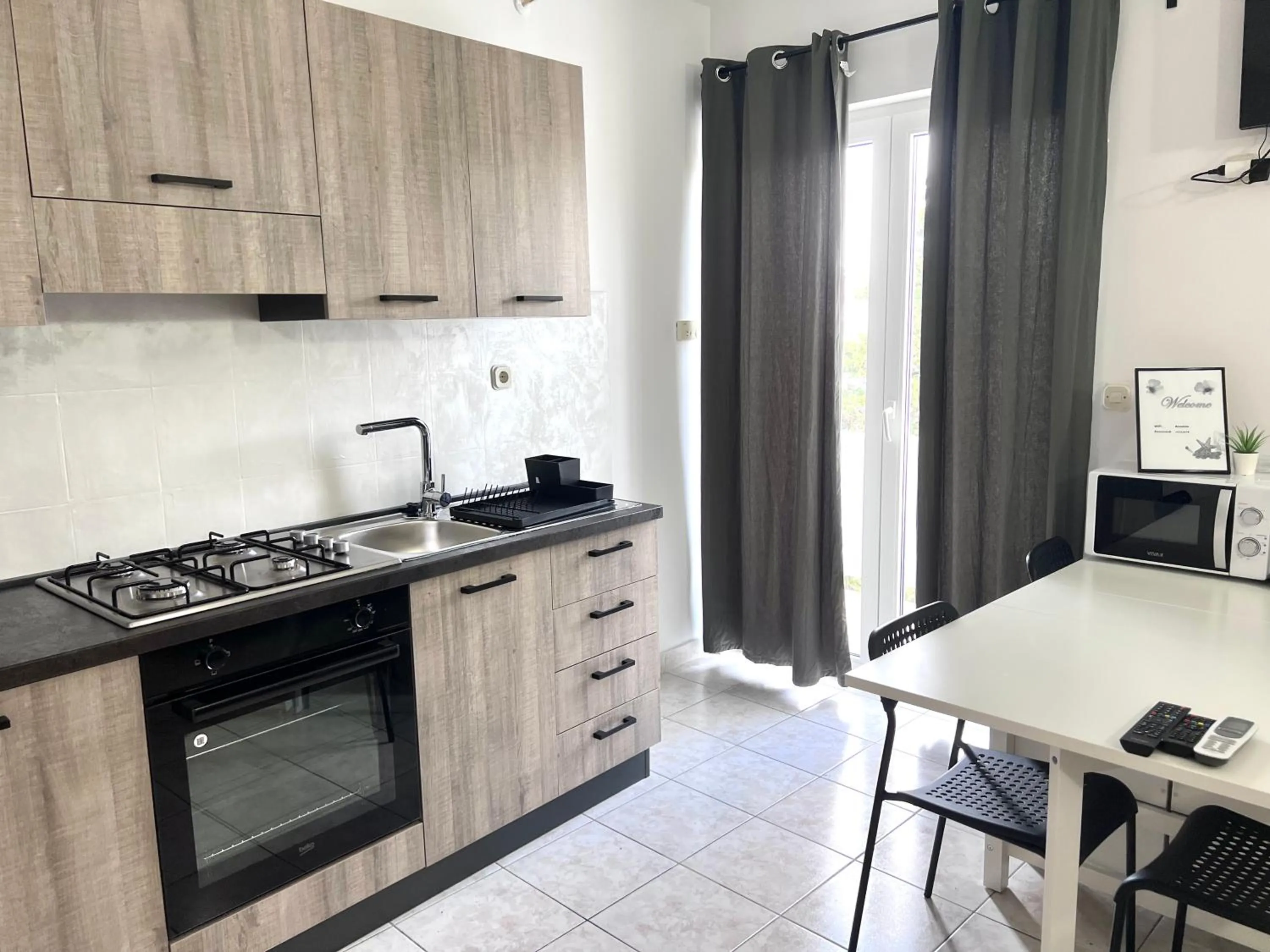 Kitchen or kitchenette in Apartments Ana & Ita