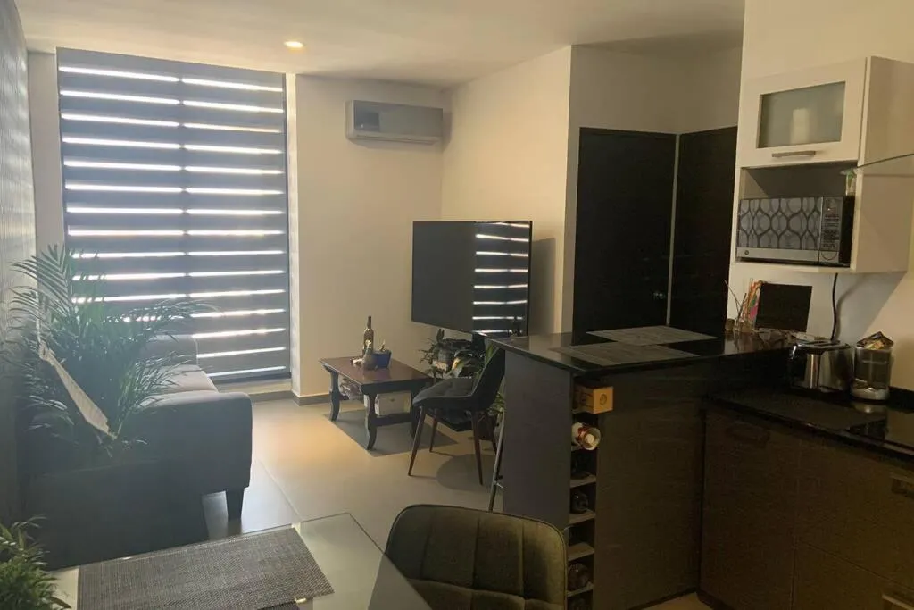 Living room in Departamento en Edificio El Semillero