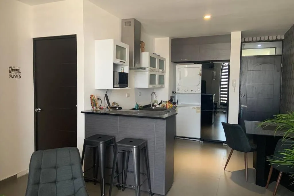 Dining area in Departamento en Edificio El Semillero