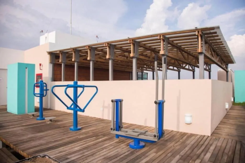 Fitness centre/facilities in Departamento en Edificio El Semillero