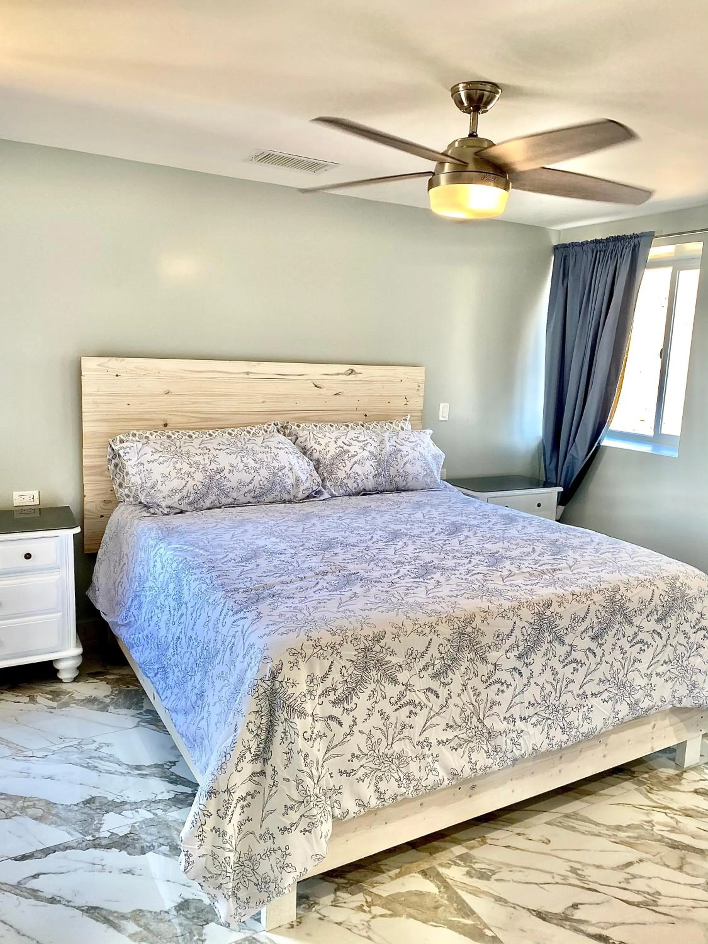 Bed in Beachfront Condo close Puerto Nuevo, Papas, and Valle de Guadalupe