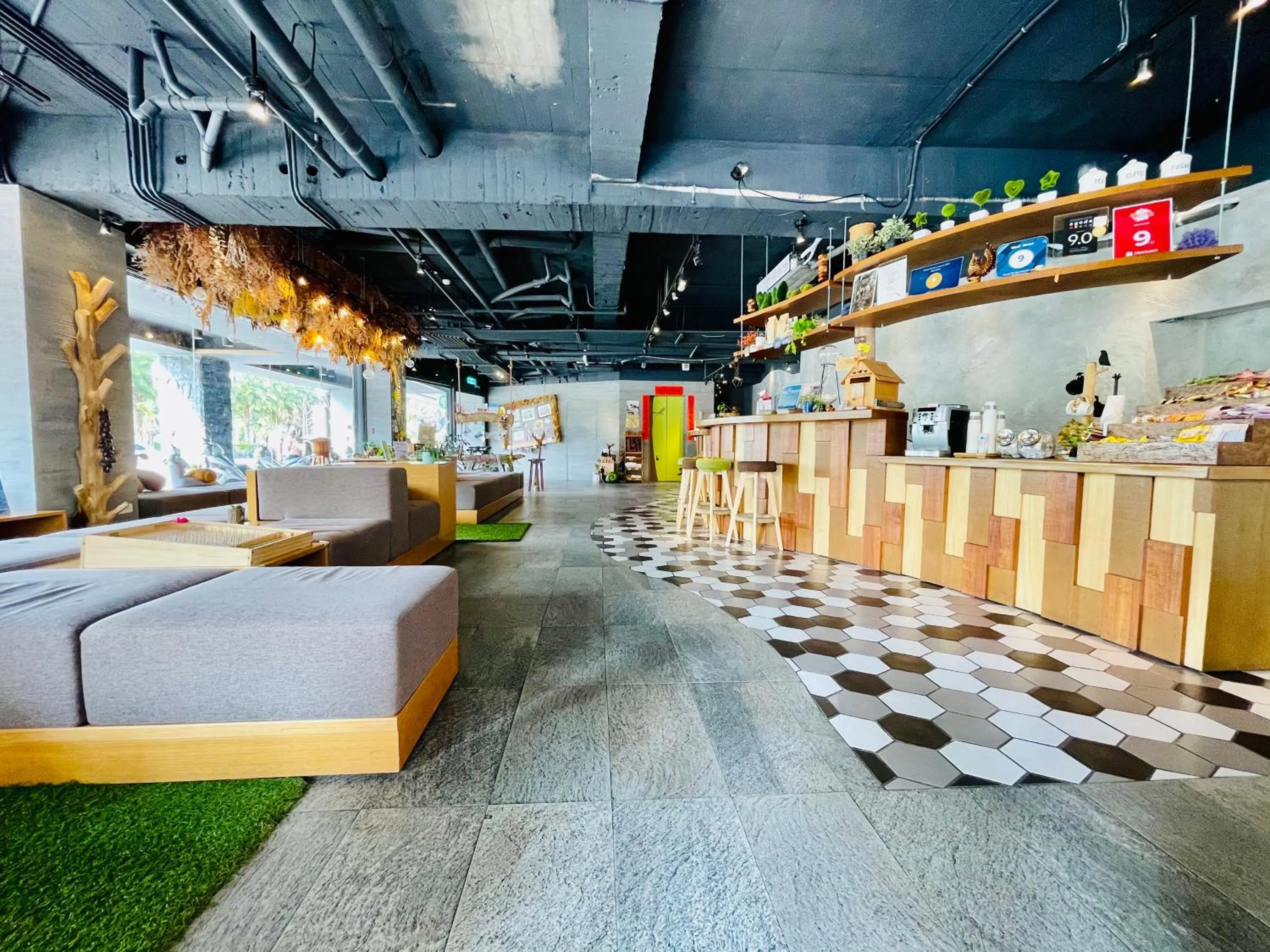 Lobby or reception in Meci Hotel