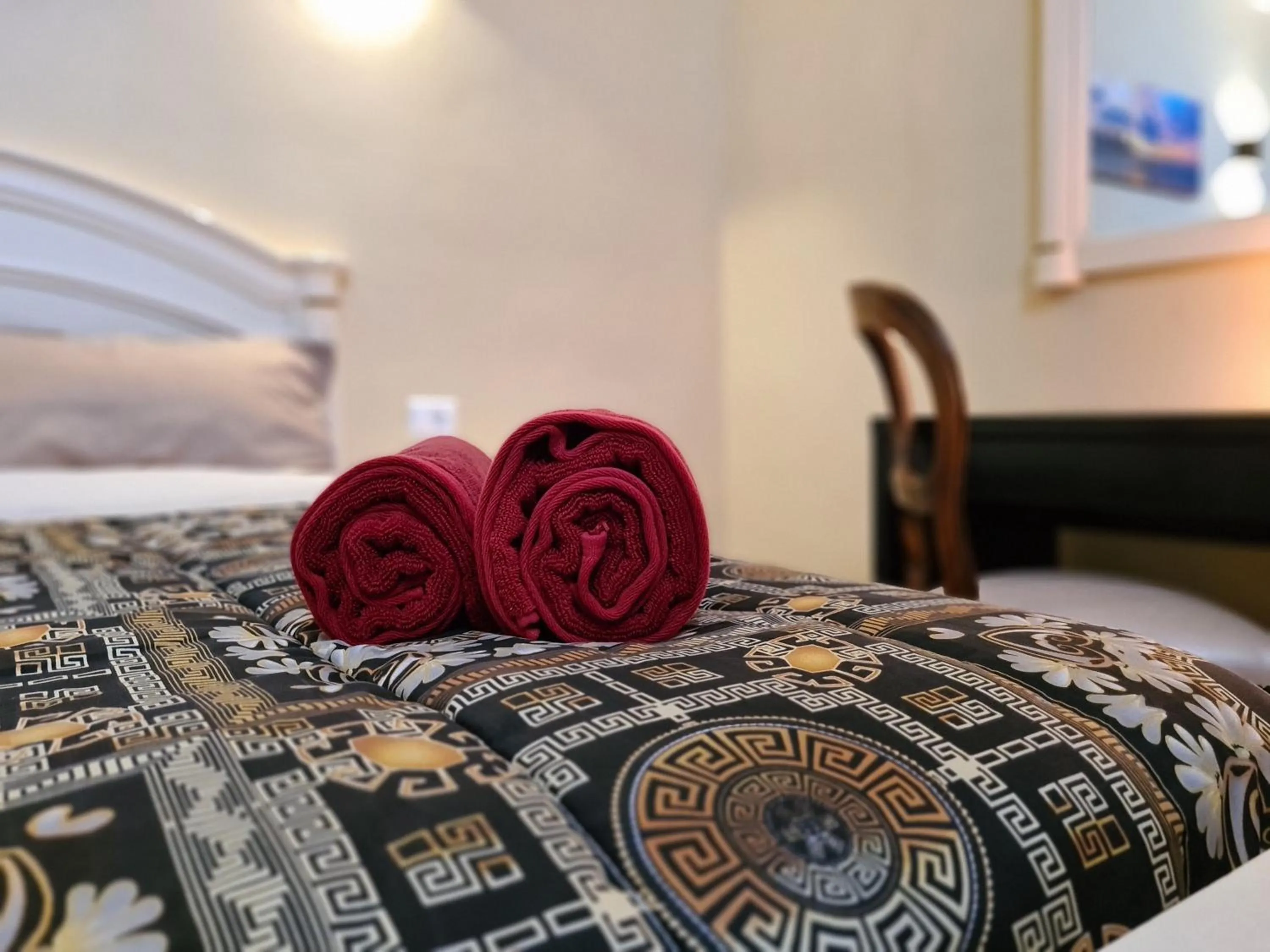 Bedroom, Bed in Domus Lace