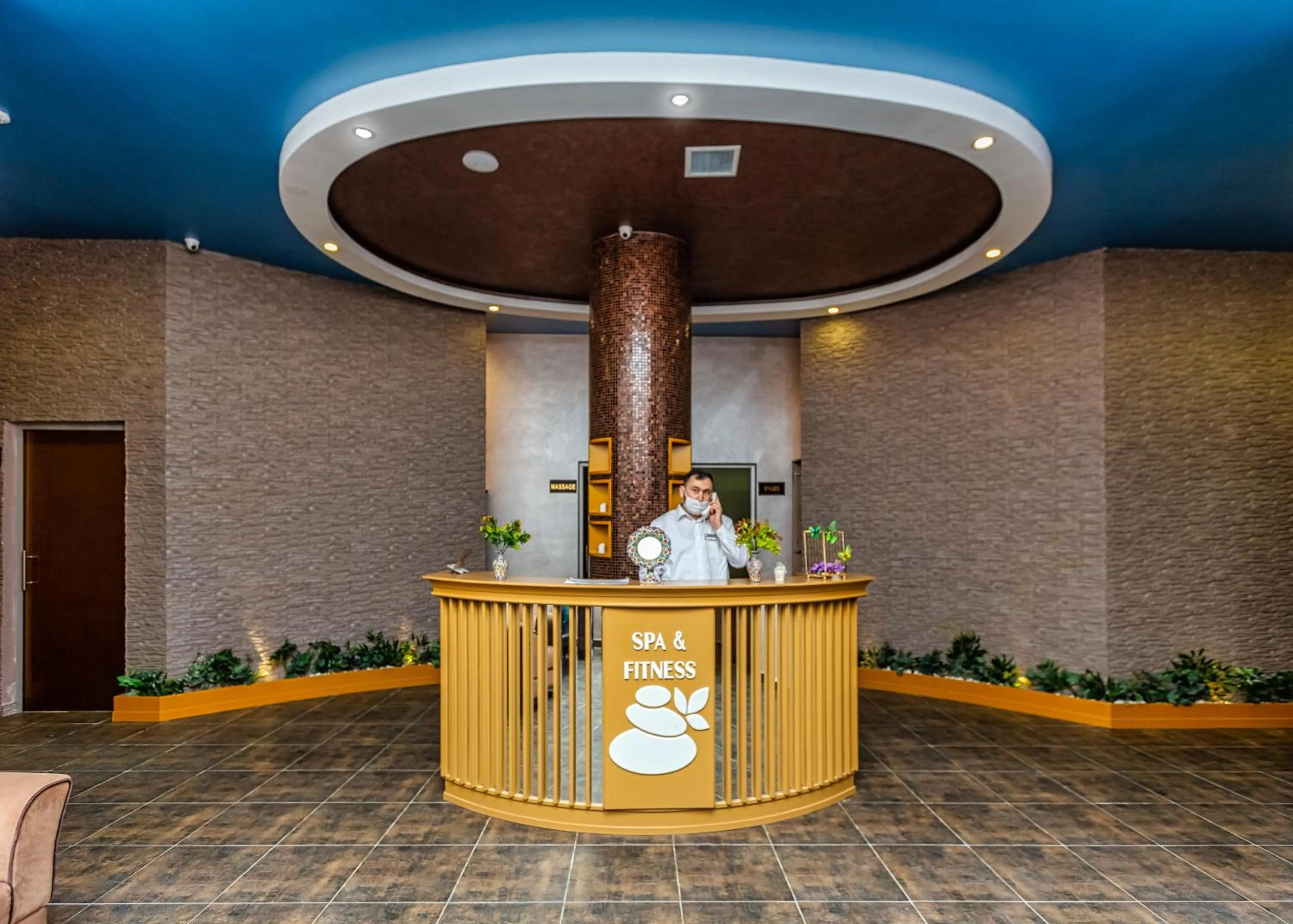 Spa and wellness centre/facilities in ALBA HOTEL & SPA