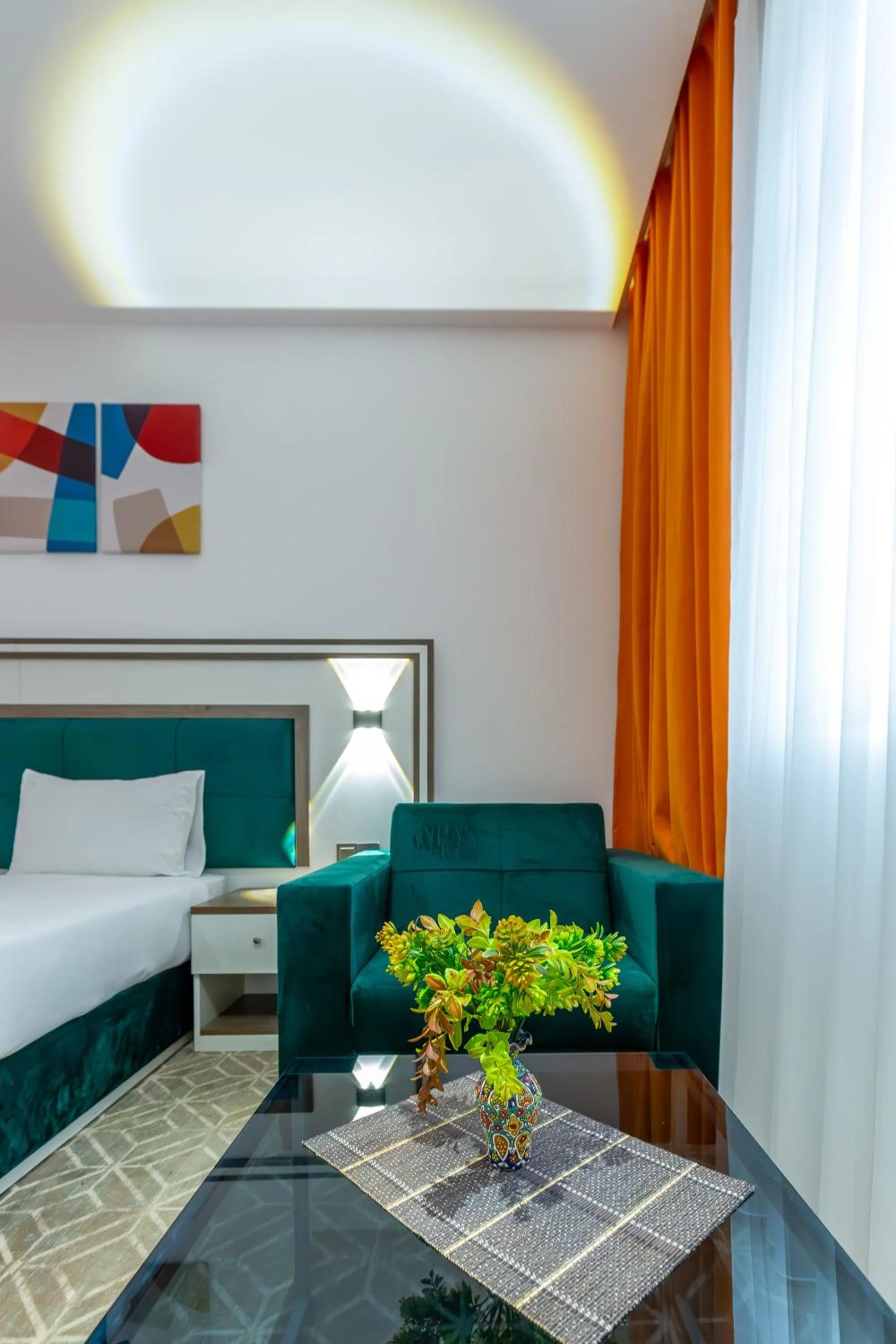 Bed in ALBA HOTEL & SPA