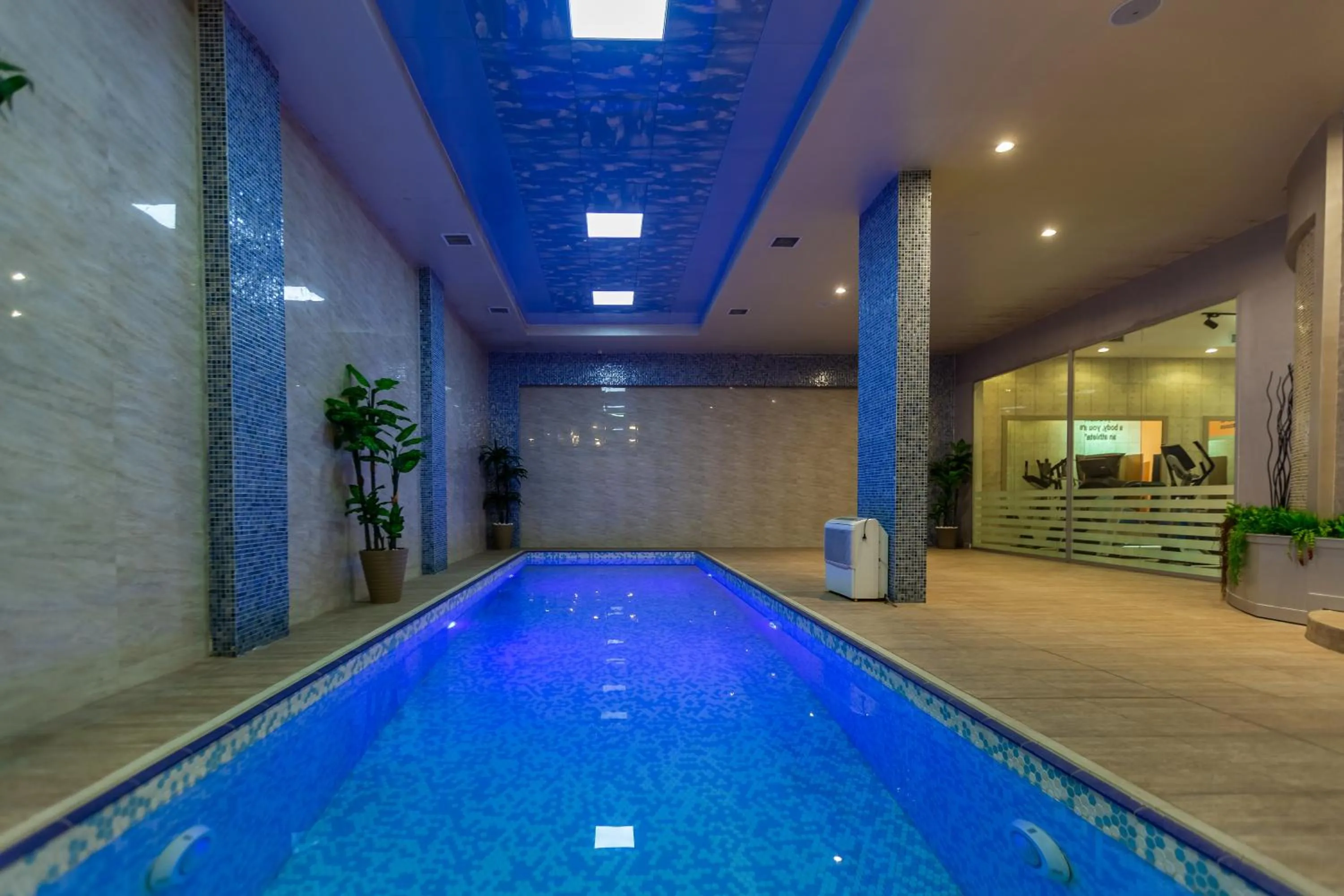 Swimming pool in ALBA HOTEL & SPA