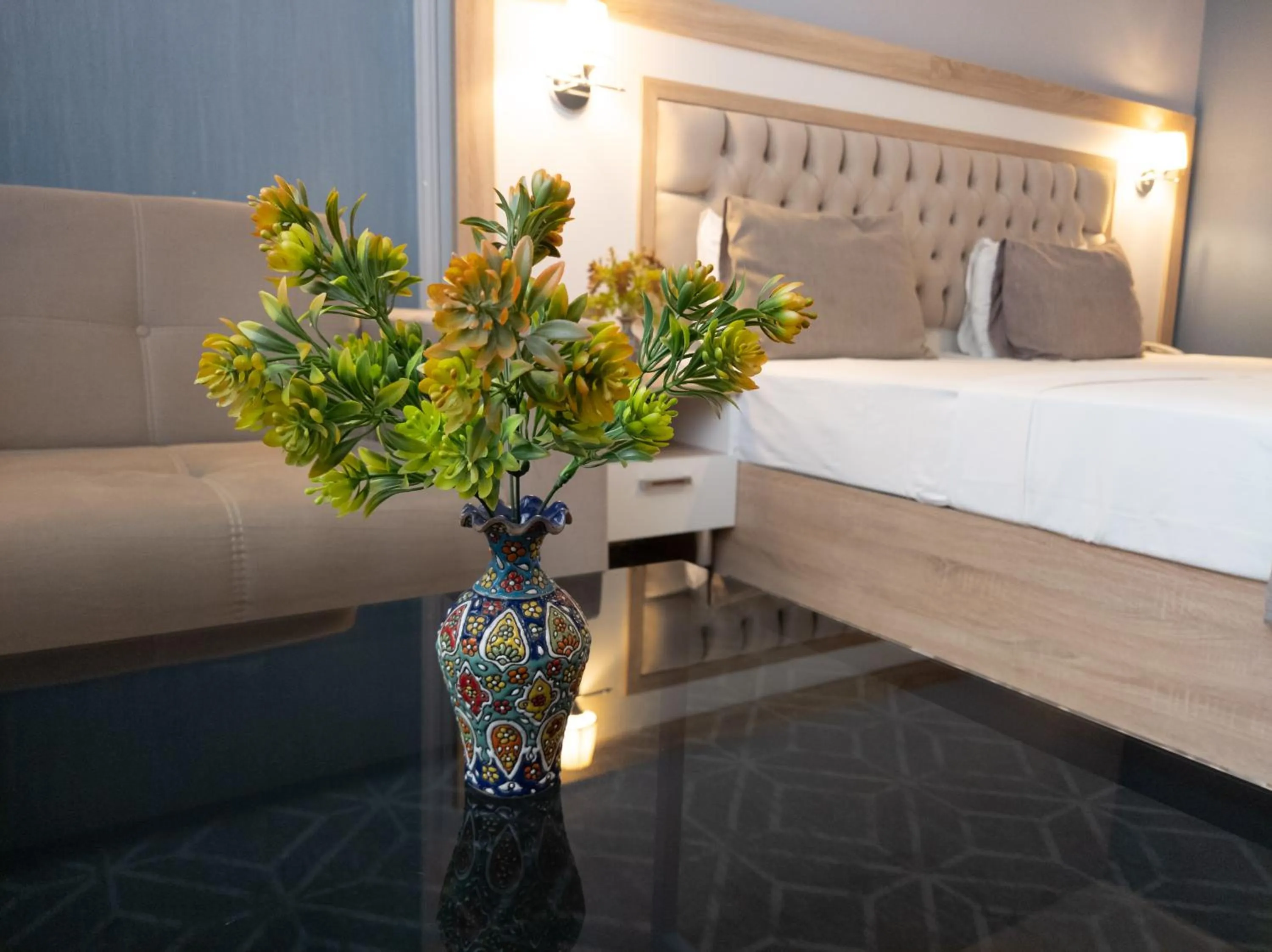 Bed in ALBA HOTEL & SPA